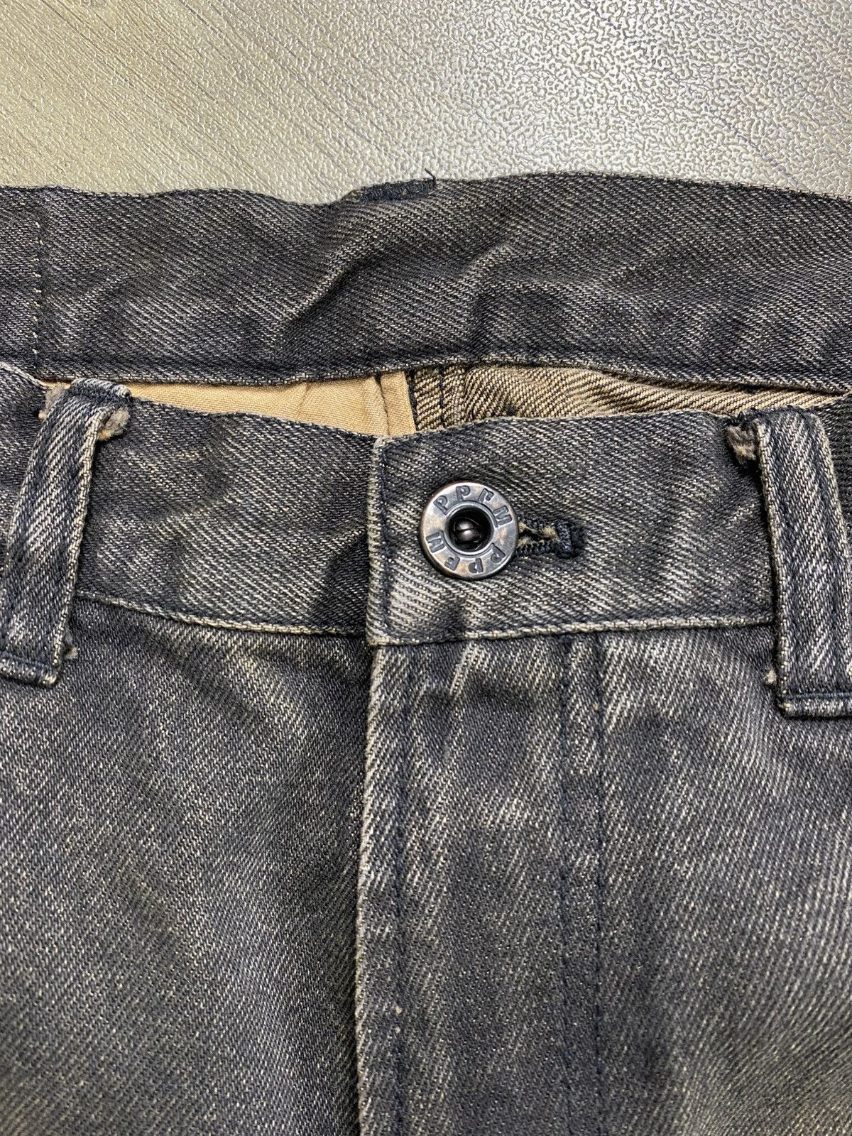 PPFM Vintage PPFM Sukajan Koi Fish Embroidery Samurai Style Jeans Size US 28 / EU 44 - 8 Thumbnail