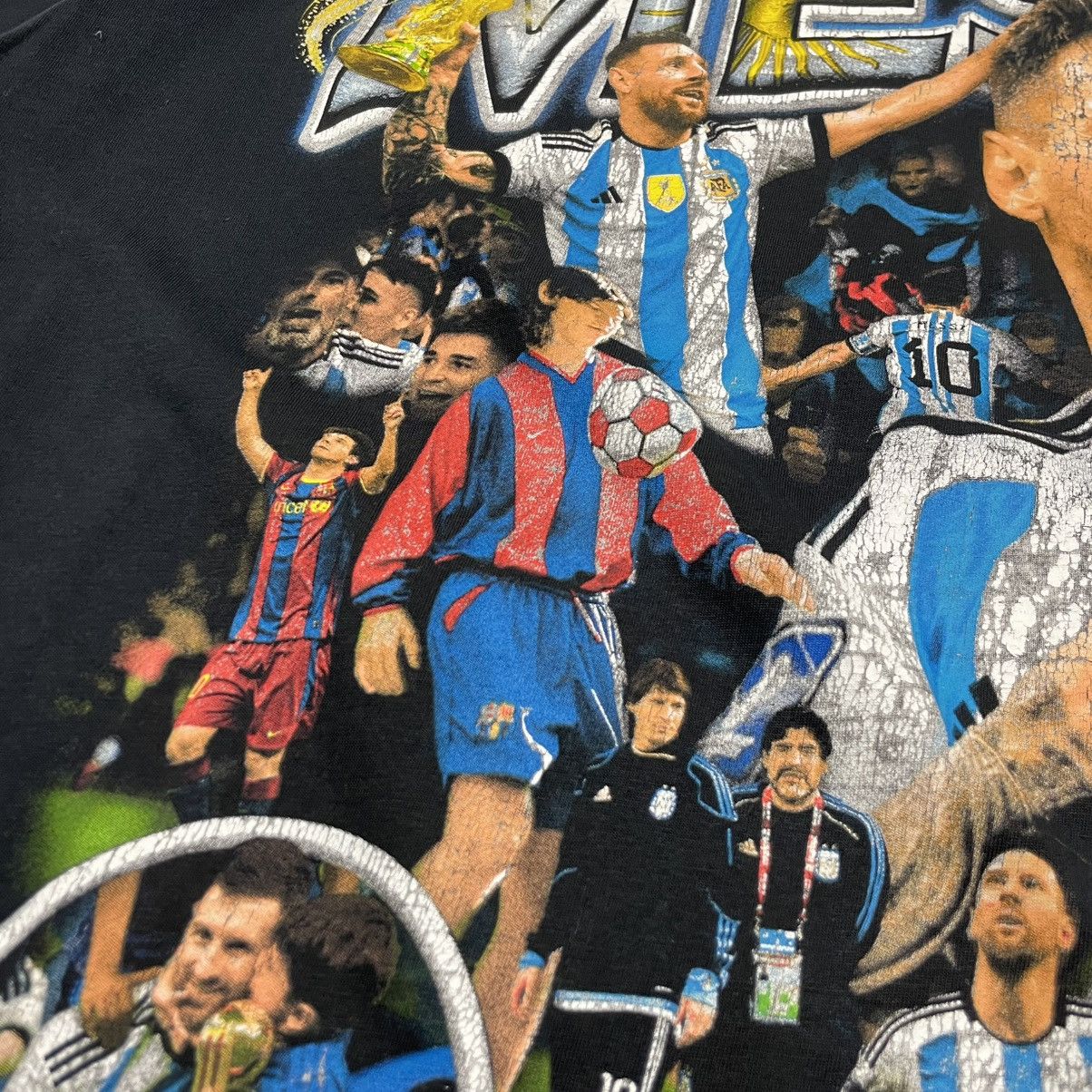 Marino Morwood Messi 10 Marino Morwood T Shirt Size US L / EU 52-54 / 3 - 7 Thumbnail