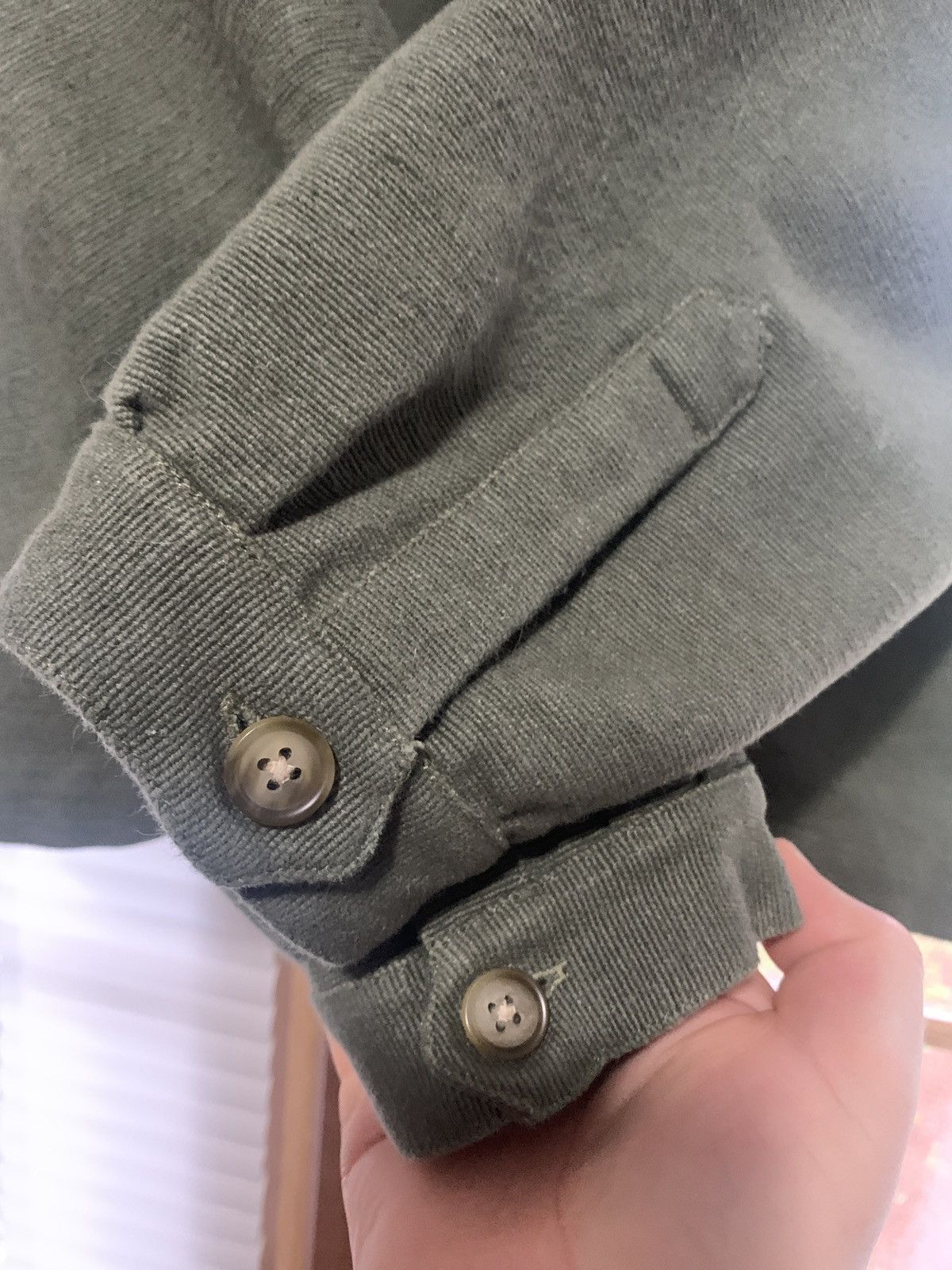 18 East 18 East Sam Shirt Jacket - Rifle Green Size US S / EU 44-46 / 1 - 5 Thumbnail