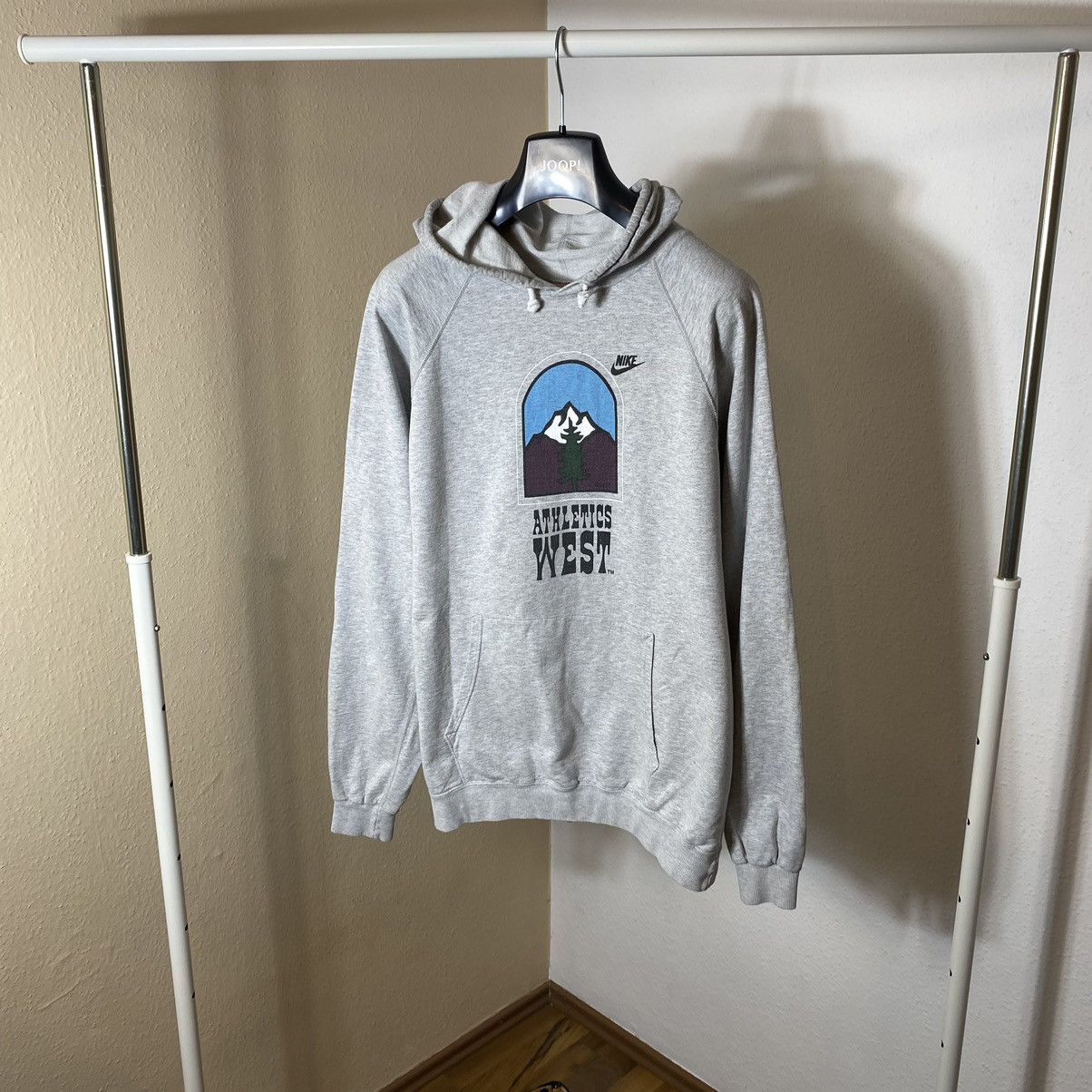 Nike 🎁Rare Vintage 1977 Nike Athletics West Hoody Men’s Size US L / EU 52-54 / 3 - 2 Thumbnail