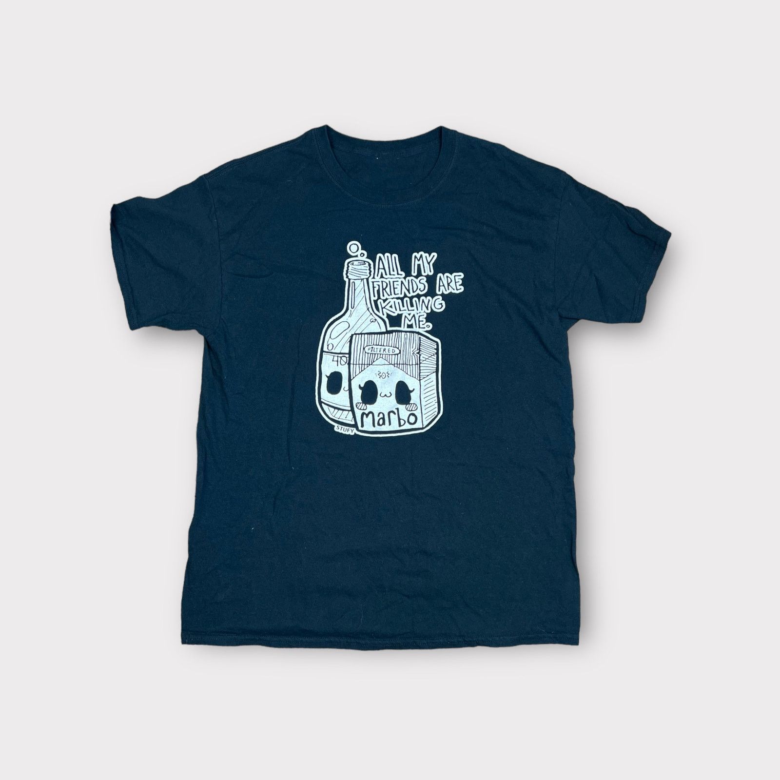 Vintage Vintage | “All My Friends Are Killing Me” | Large Size US L / EU 52-54 / 3 - 1 Thumbnail