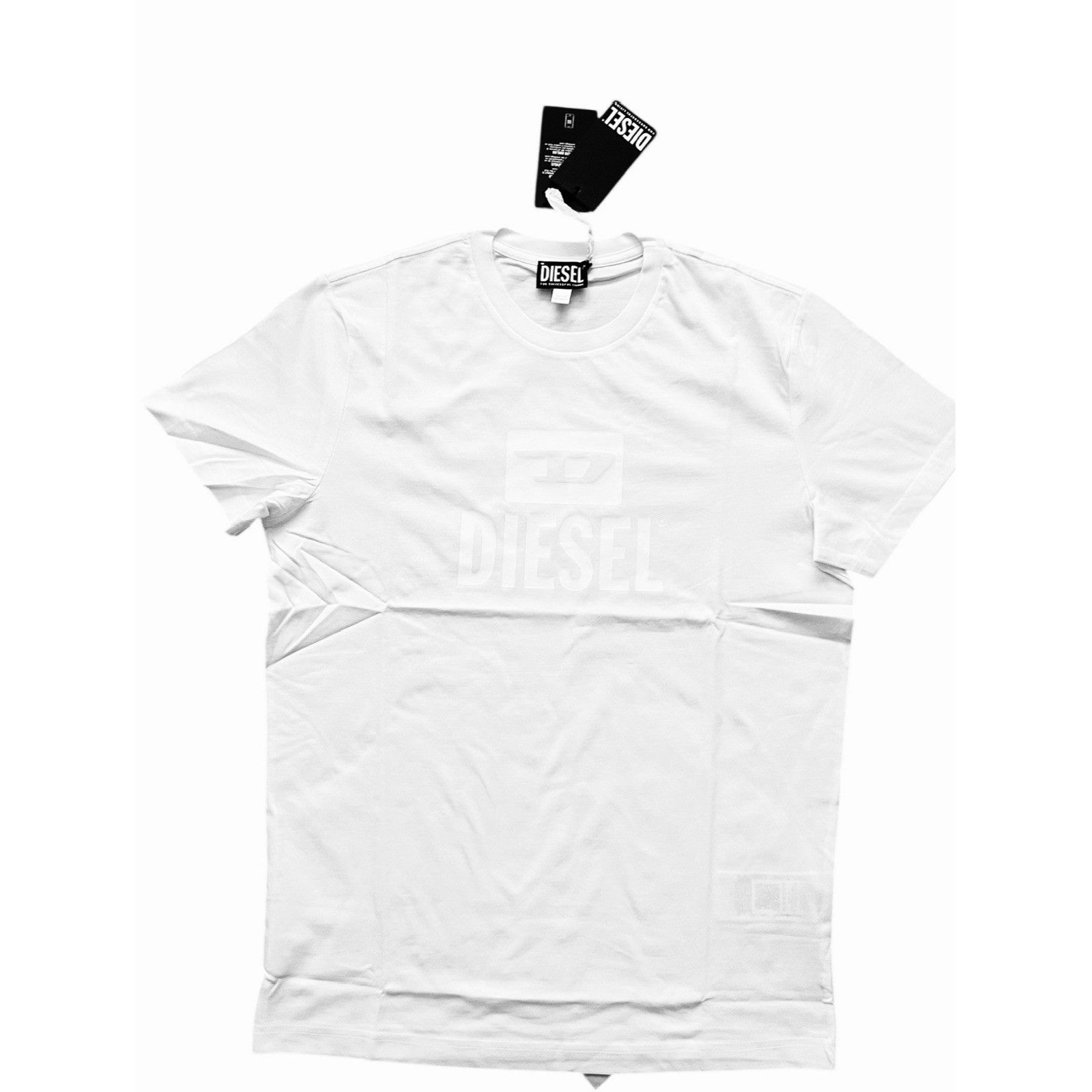 Diesel Diesel T Diego Tone Mens Logo T-Shirt NWT $80 White Size L Size US L / EU 52-54 / 3 - 1 Thumbnail