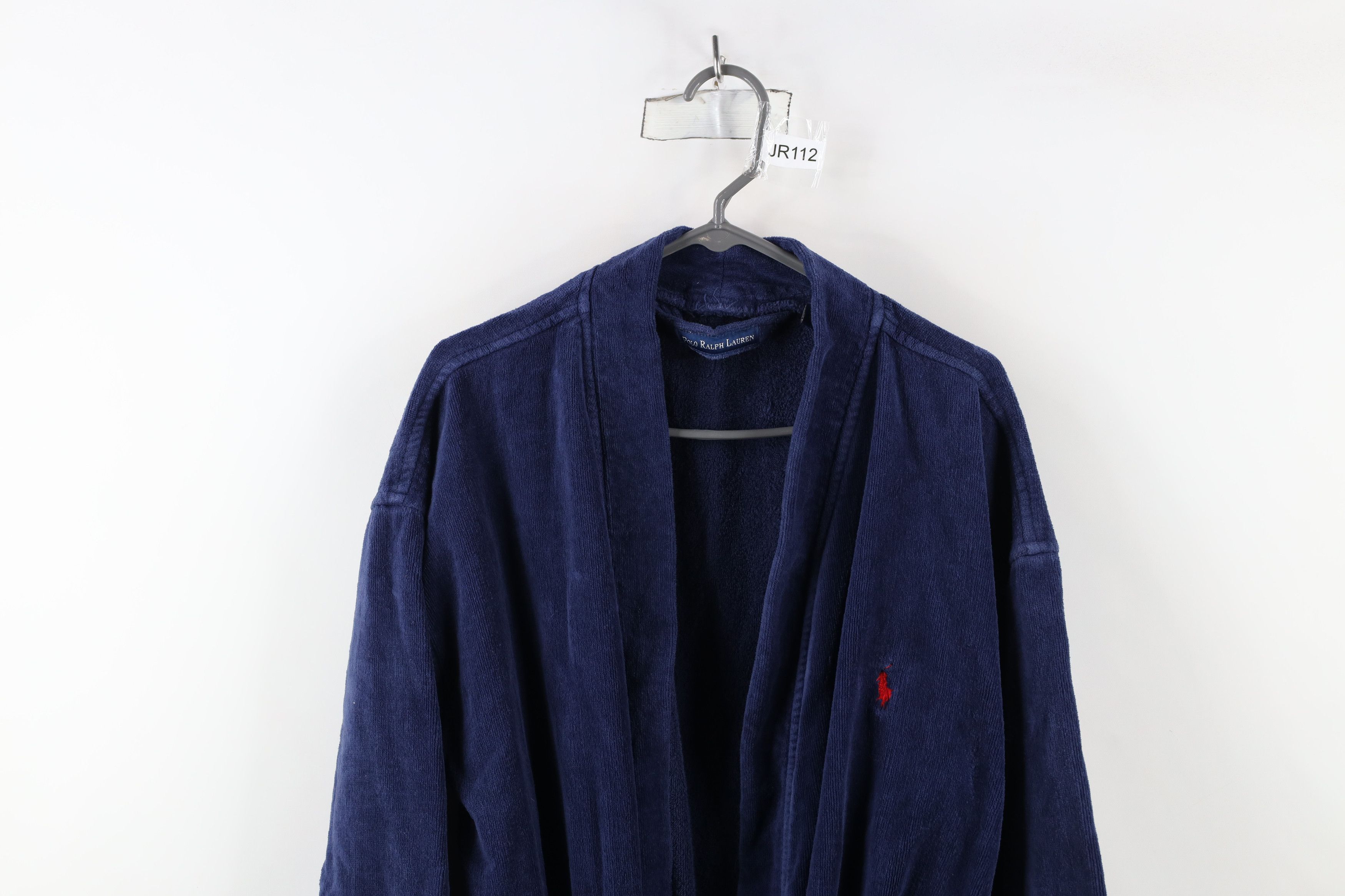 Polo Ralph Lauren Vintage 90s Ralph Lauren Faded Heavy Belted Bath Robe Size US M / EU 48-50 / 2 - 2 Thumbnail