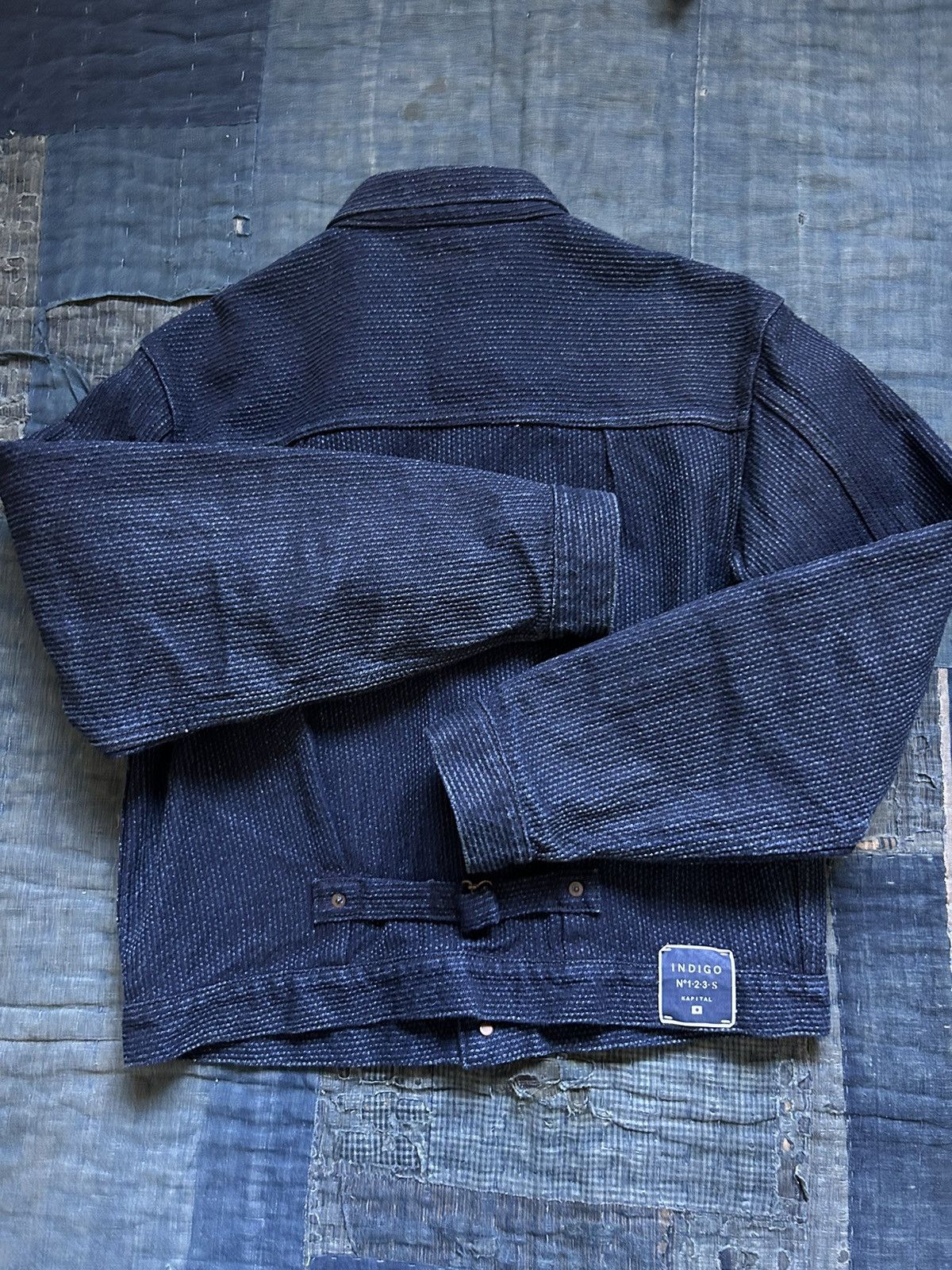 Kapital Kapital indigo CENTURY DENIM 1st Jacket NO. 1.2.3-S Size US M / EU 48-50 / 2 - 9 Thumbnail