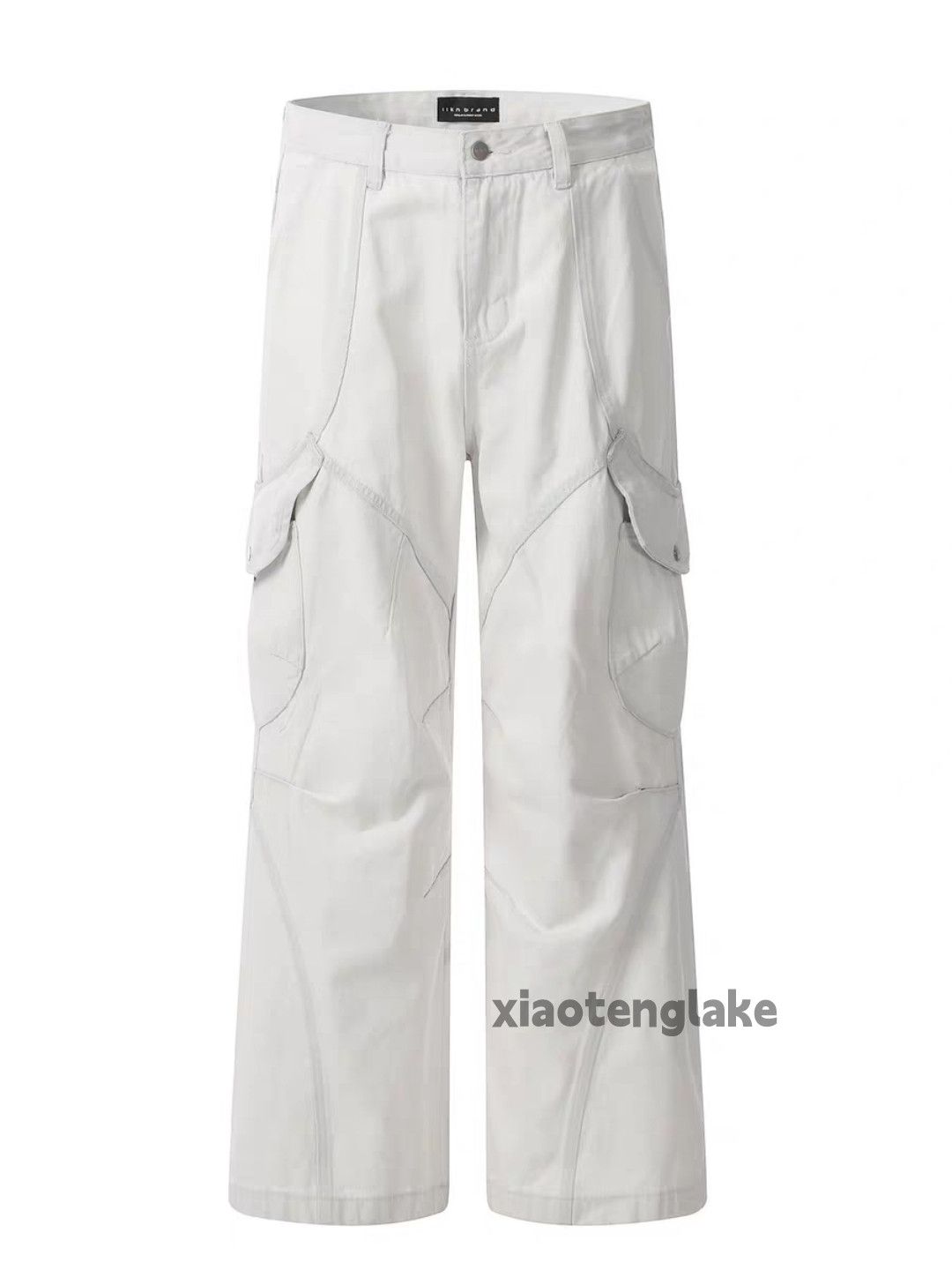 Designer × Japanese Brand × Vintage utility military loose baggy patchwork outdoor cargo pants Size US 28 / EU 44 - 4 Thumbnail