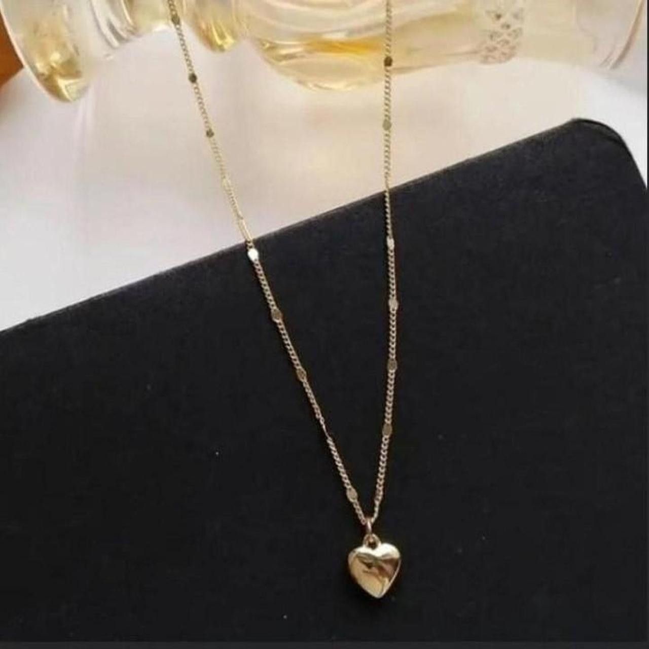 Other Gold heart necklace Size ONE SIZE - 4 Thumbnail