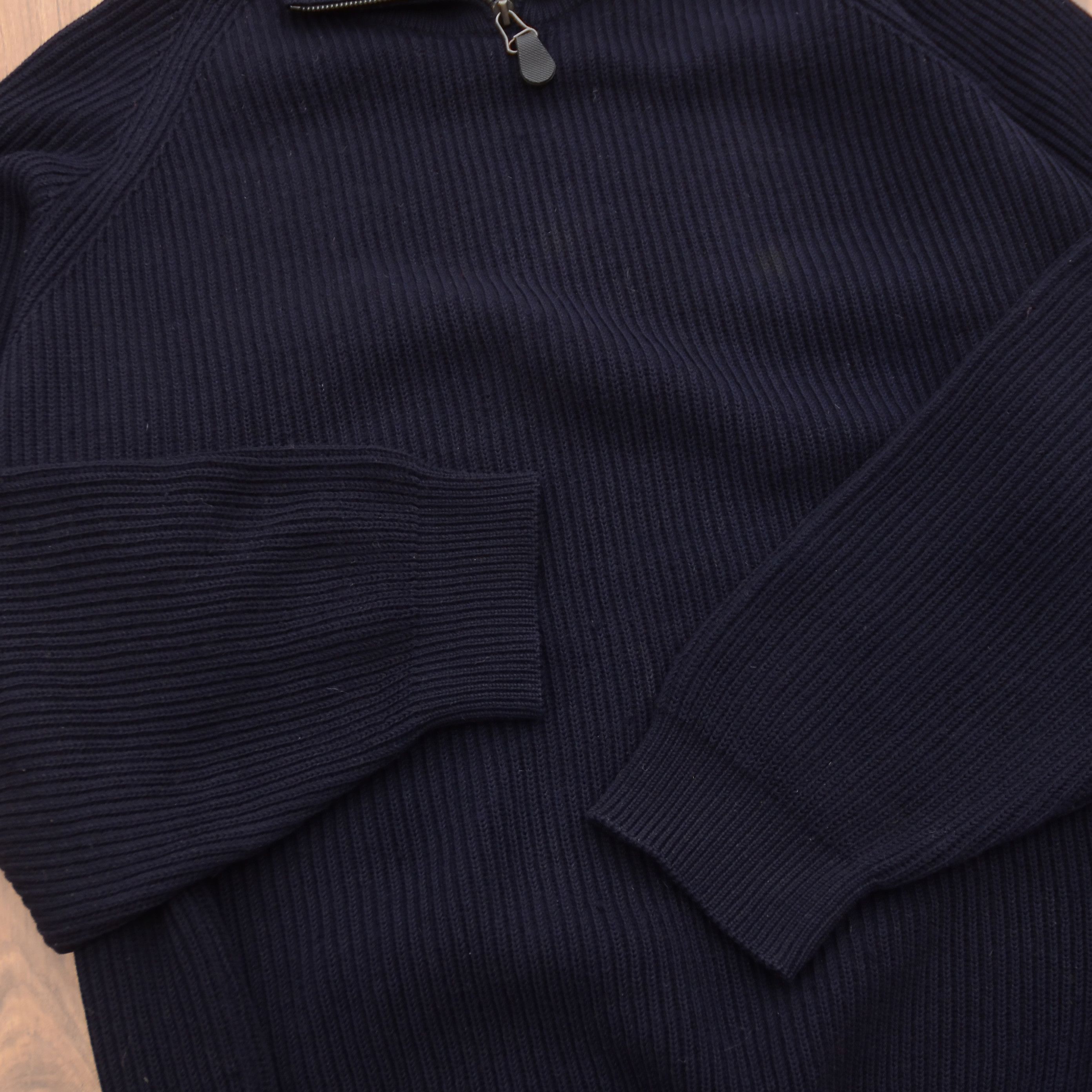 Ermenegildo Zegna Vintage Ermenegildo Zegna Sweater Wool Yachting 1/4 zip Size US XXL / EU 58 / 5 - 8 Thumbnail