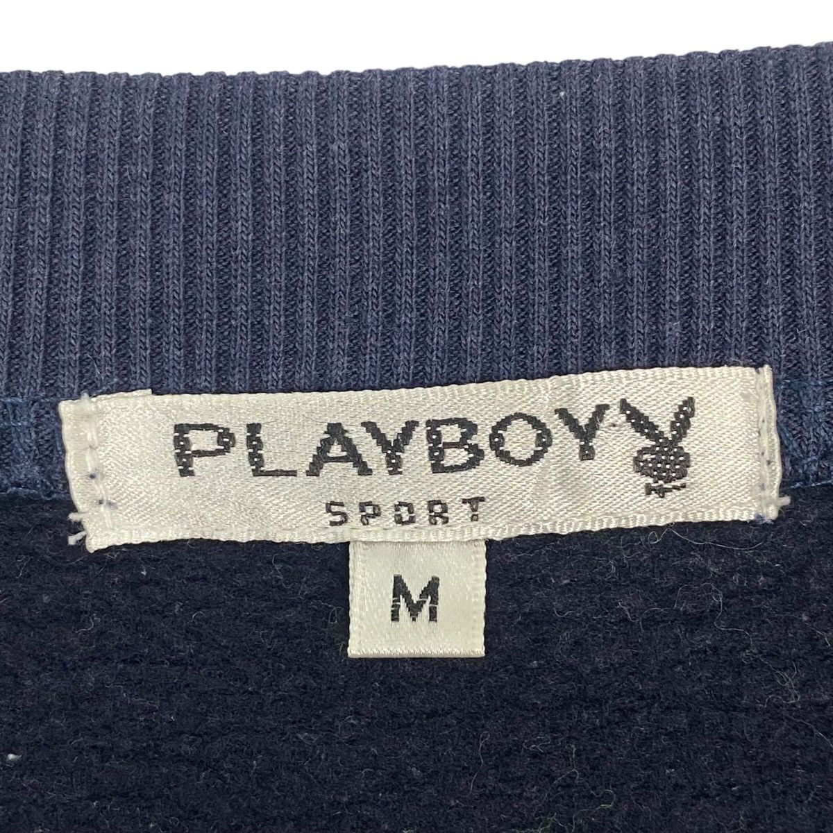Other Vintage Playboy Sweatshirt Crewneck Navy Blur Pullover SizeM Size US M / EU 48-50 / 2 - 6 Thumbnail