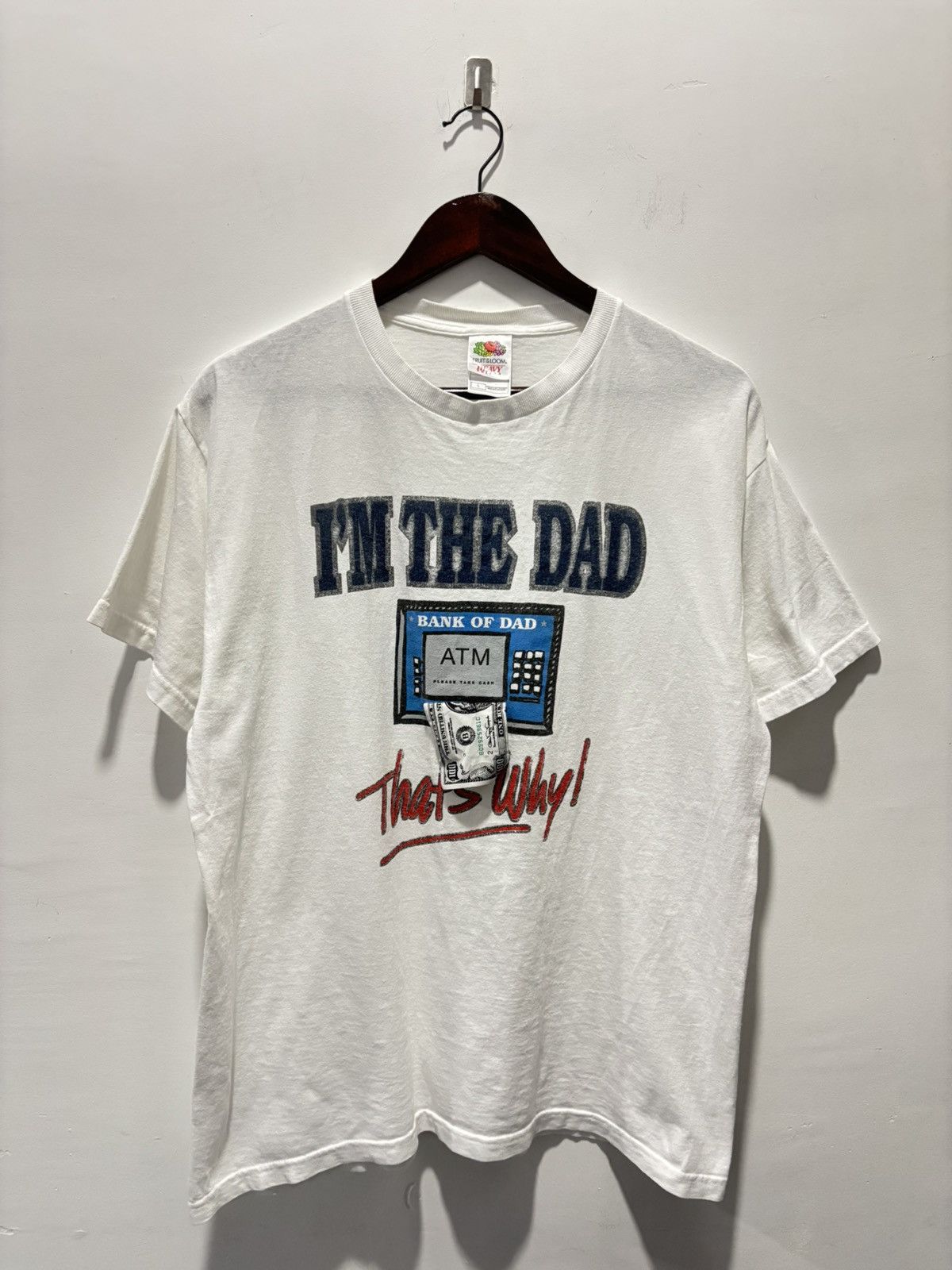 Vintage Vintage Dad Banks Tshirt Size US L / EU 52-54 / 3 - 1 Thumbnail