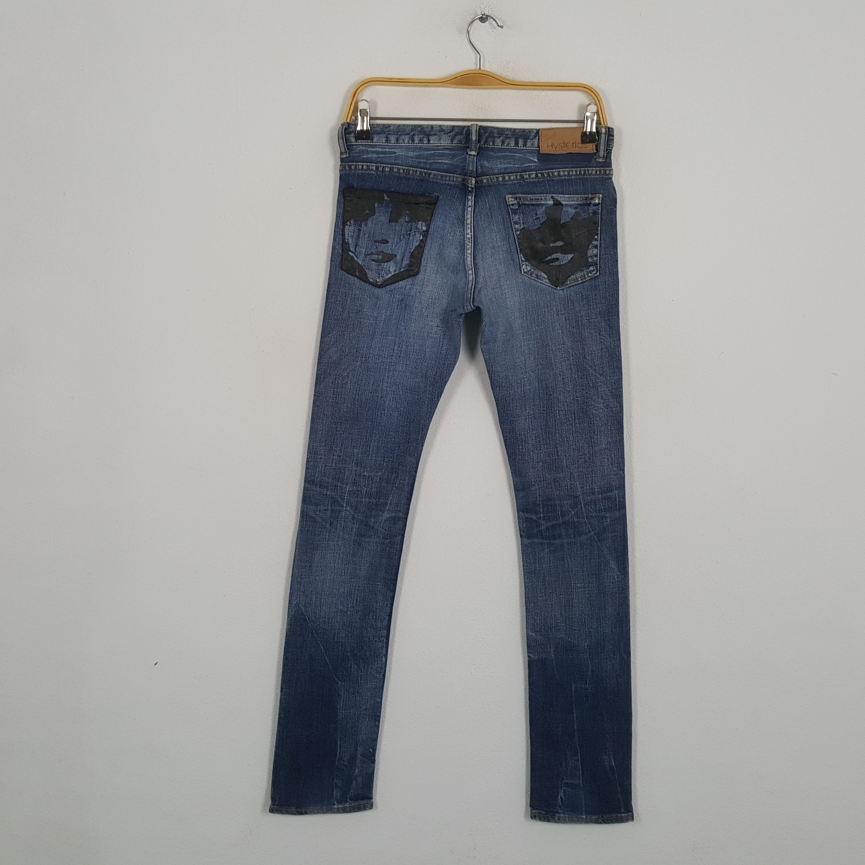 Hysteric Glamour × Japanese Brand × Vintage Vintage HYSTERIC GLAMOUR Japanese Brand Skinny Jeans Size 30" / US 8 / IT 44 - 1 Thumbnail