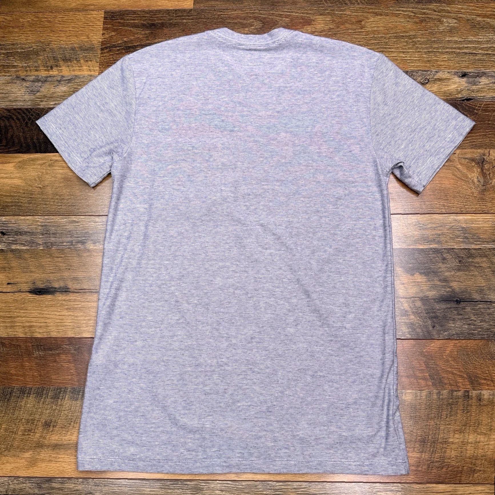 Vineyard Vines Vineyard Vines Island Shirt Mens XS Gray Striped Pima Stretch Short Sleeve Crew Neck T-Shirt Logo Knit Cotton Blend Regular Size US XS / EU 42 / 0 - 2 Thumbnail