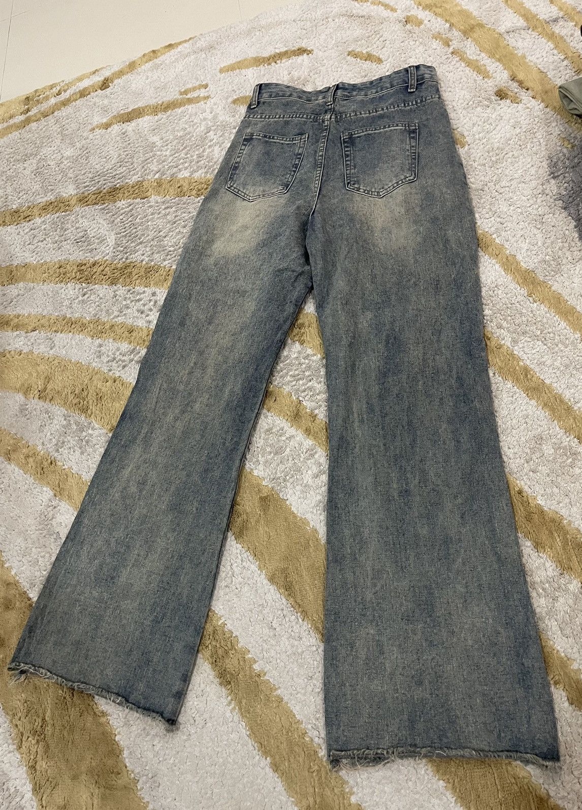 Japanese Brand ❌SUMMER SALE❌Flare Jeans Bootcut Denim Streetwear Fashion Size 29" - 2 Thumbnail