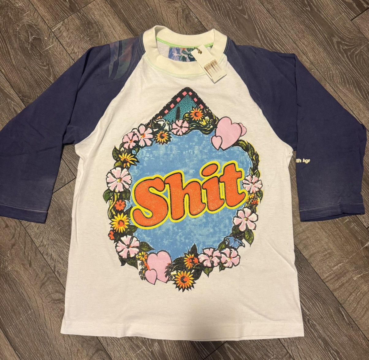 Better With Age Fuck shit raglan Size US M / EU 48-50 / 2 - 1 Thumbnail