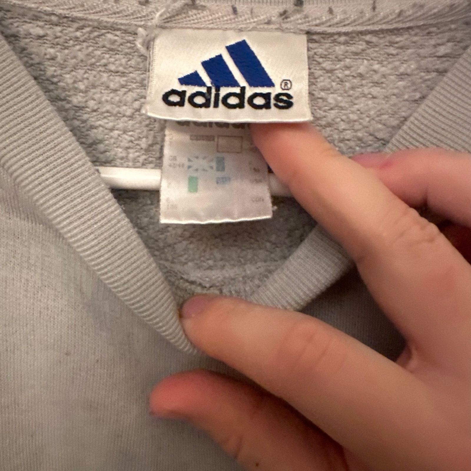 Adidas Beat up addidas vintage sweatshirt grey Size US L / EU 52-54 / 3 - 3 Thumbnail