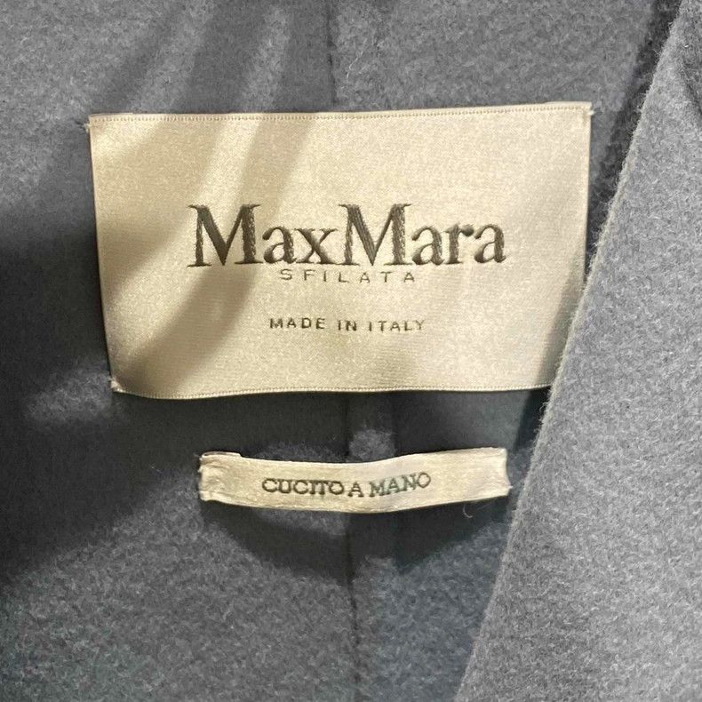 Max Mara Max Mara Labbro haze blue wool coat Size XL / US 12-14 / IT 48-50 - 3 Thumbnail