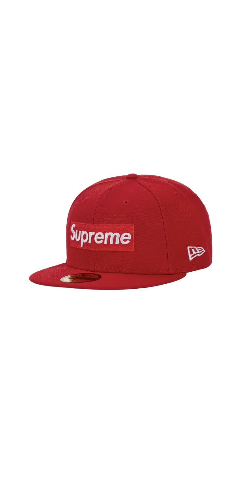 New Era × Supreme Supreme Rings Box Logo New Era® 7 5/8 Red | Grailed
