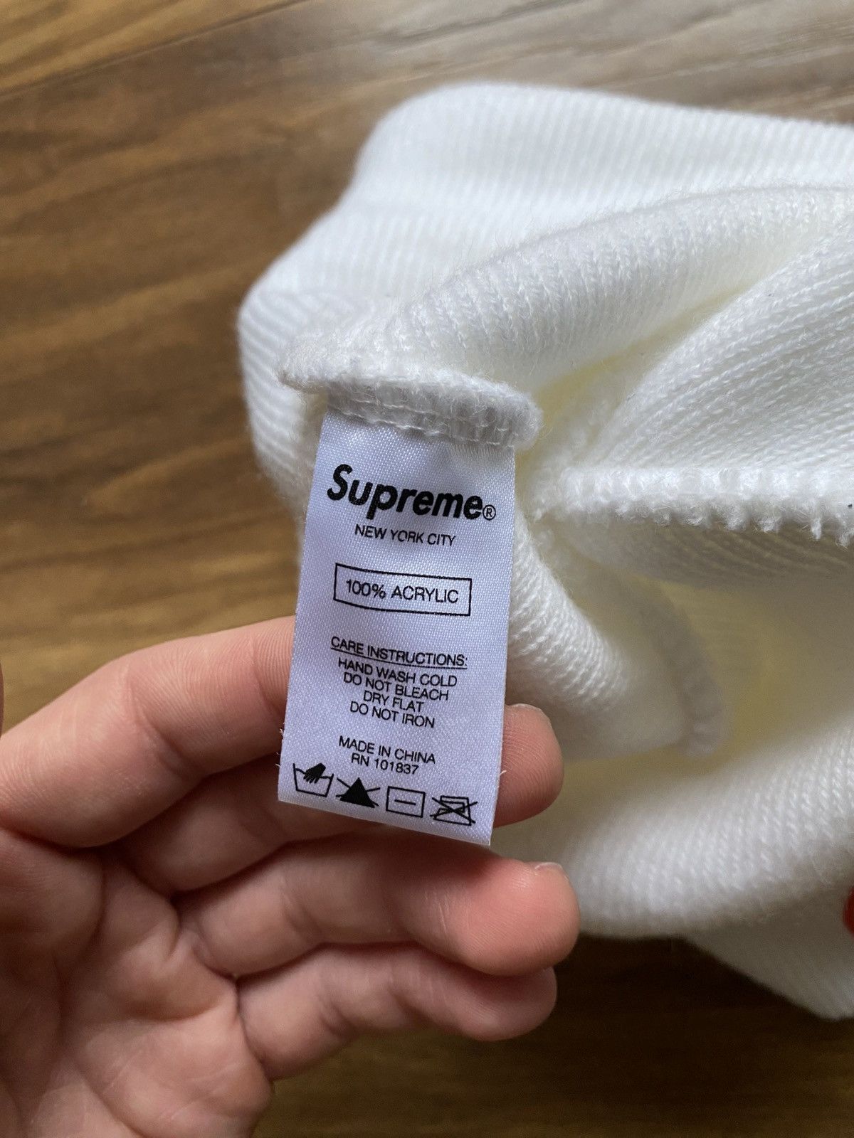 Supreme Hat Supreme Lenticular Patch Beanie SS/21 Y2k Hype Size ONE SIZE - 9 Thumbnail