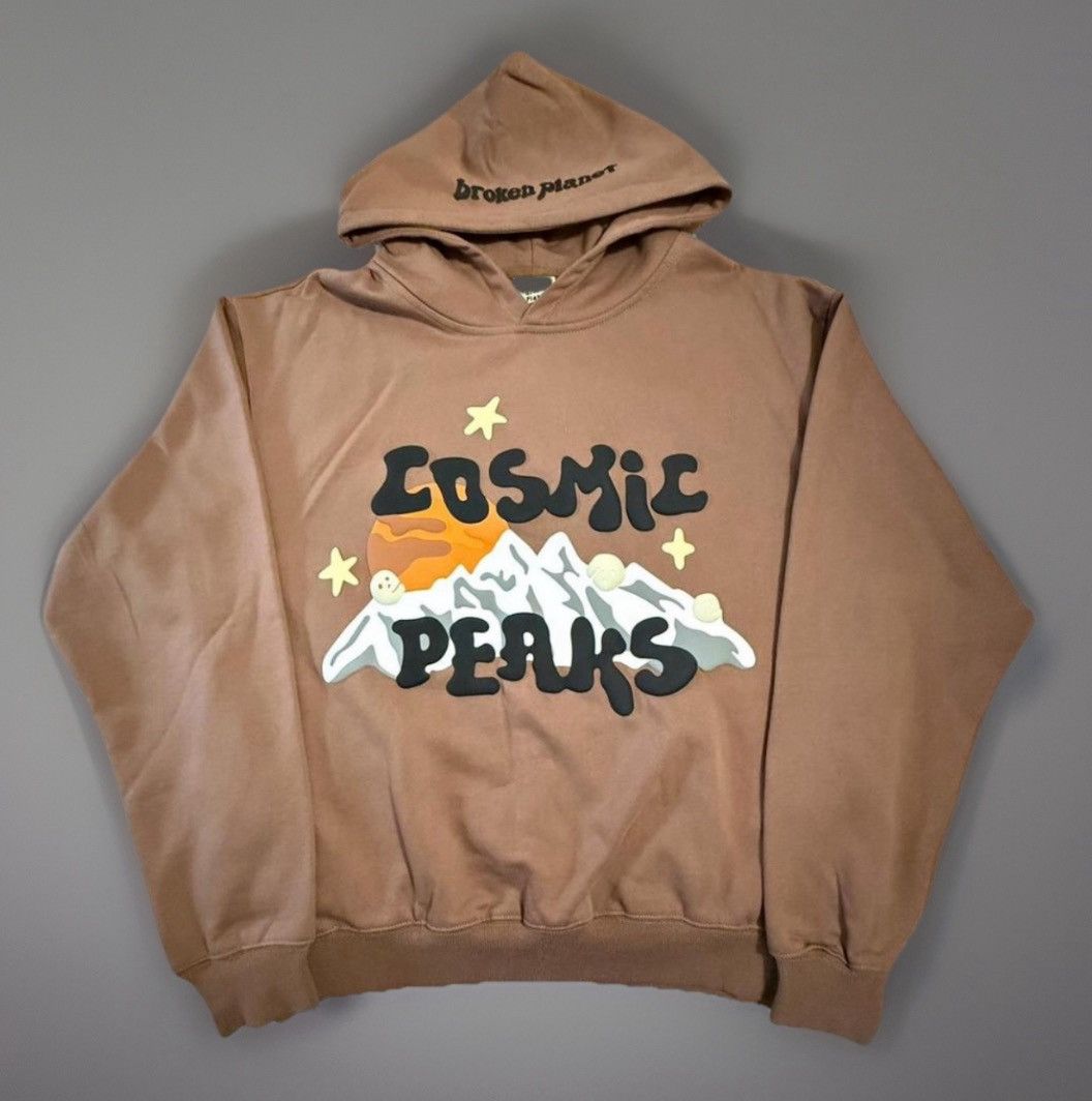 Broken Planet Broken Planet Cosmic Peaks hoodie-Cinder Brown-Size M Size US M / EU 48-50 / 2 - 1 Thumbnail
