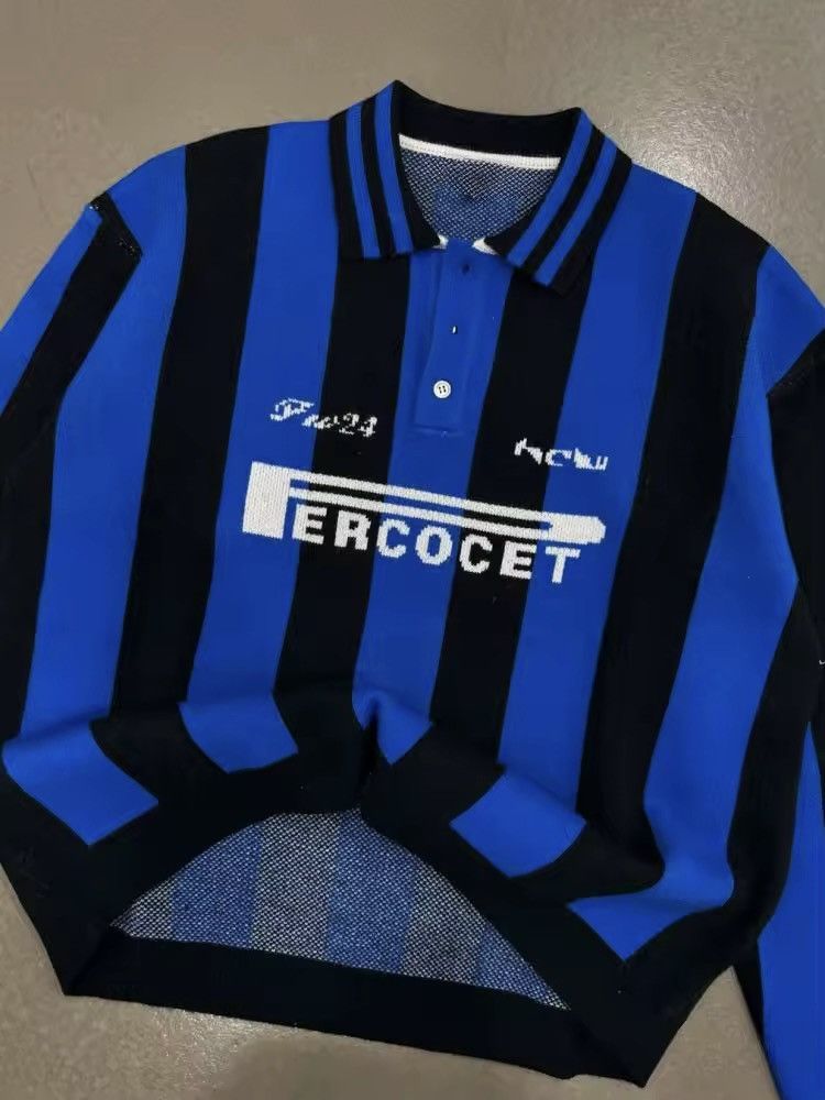 Other Percocet sweater American Design rugby Inter big logo Size US L / EU 52-54 / 3 - 2 Thumbnail