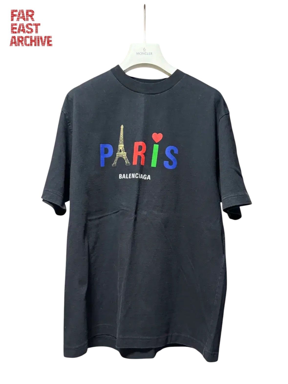 Balenciaga BALENCIAGA Statue of Liberty Paris T-Shirt (XS) | Grailed