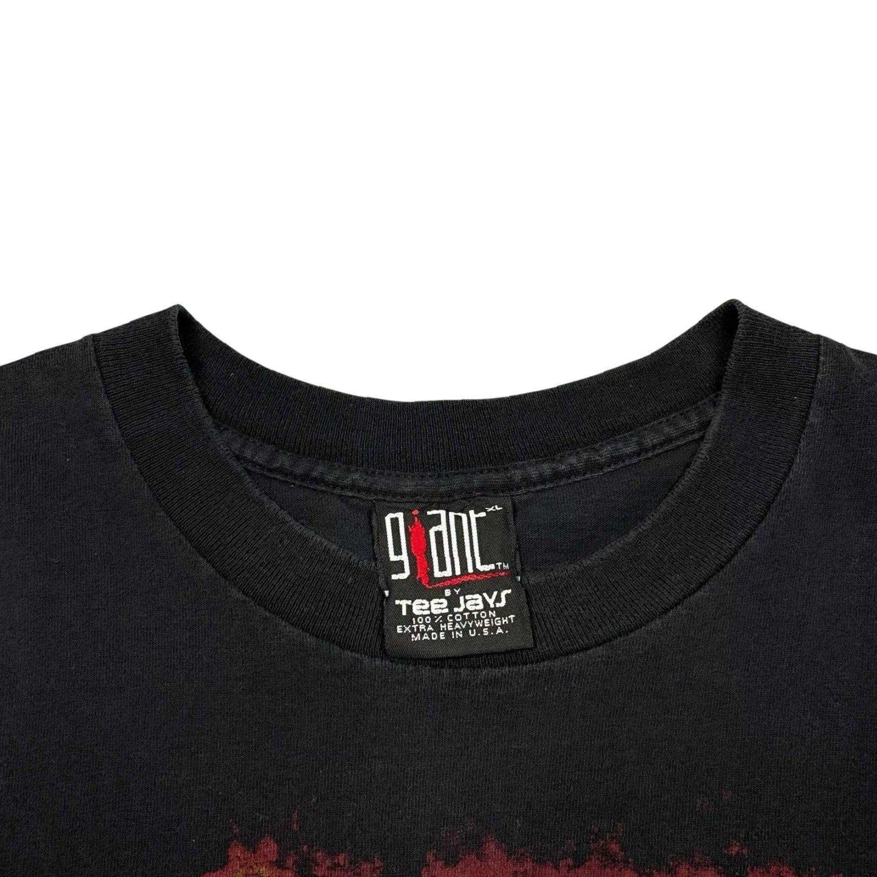Vintage VINTAGE Giant T-Shirt Rock 90s 80s Jackyl Jackl Hair Metal Double-Sided Black XL Mens T-Shirt Size US XL / EU 56 / 4 - 5 Thumbnail