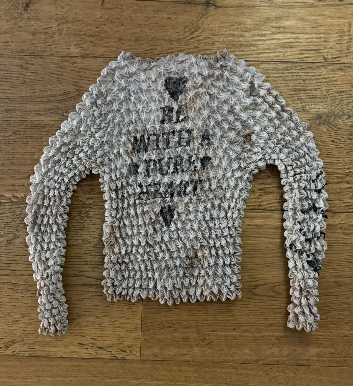 Japanese Brand Masu „be with a pure heart“ longsleeve Size US M / EU 48-50 / 2 - 2 Thumbnail