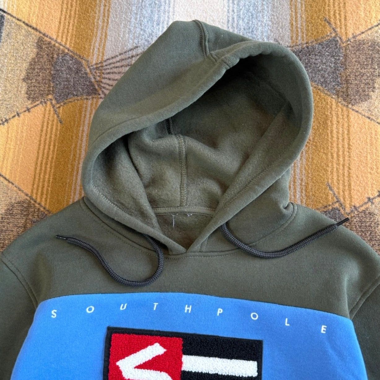 Southpole VINTAGE Southpole Hoodie Sweatshirt M Green Embroidered Grunge Y2K Skate Size US M / EU 48-50 / 2 - 5 Thumbnail