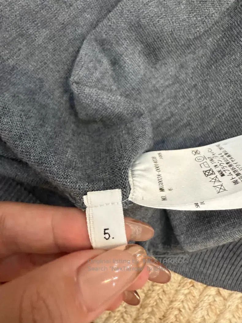 Thom Browne Thom Browne Grey Sweater Size US XXL / EU 58 / 5 - 7 Thumbnail