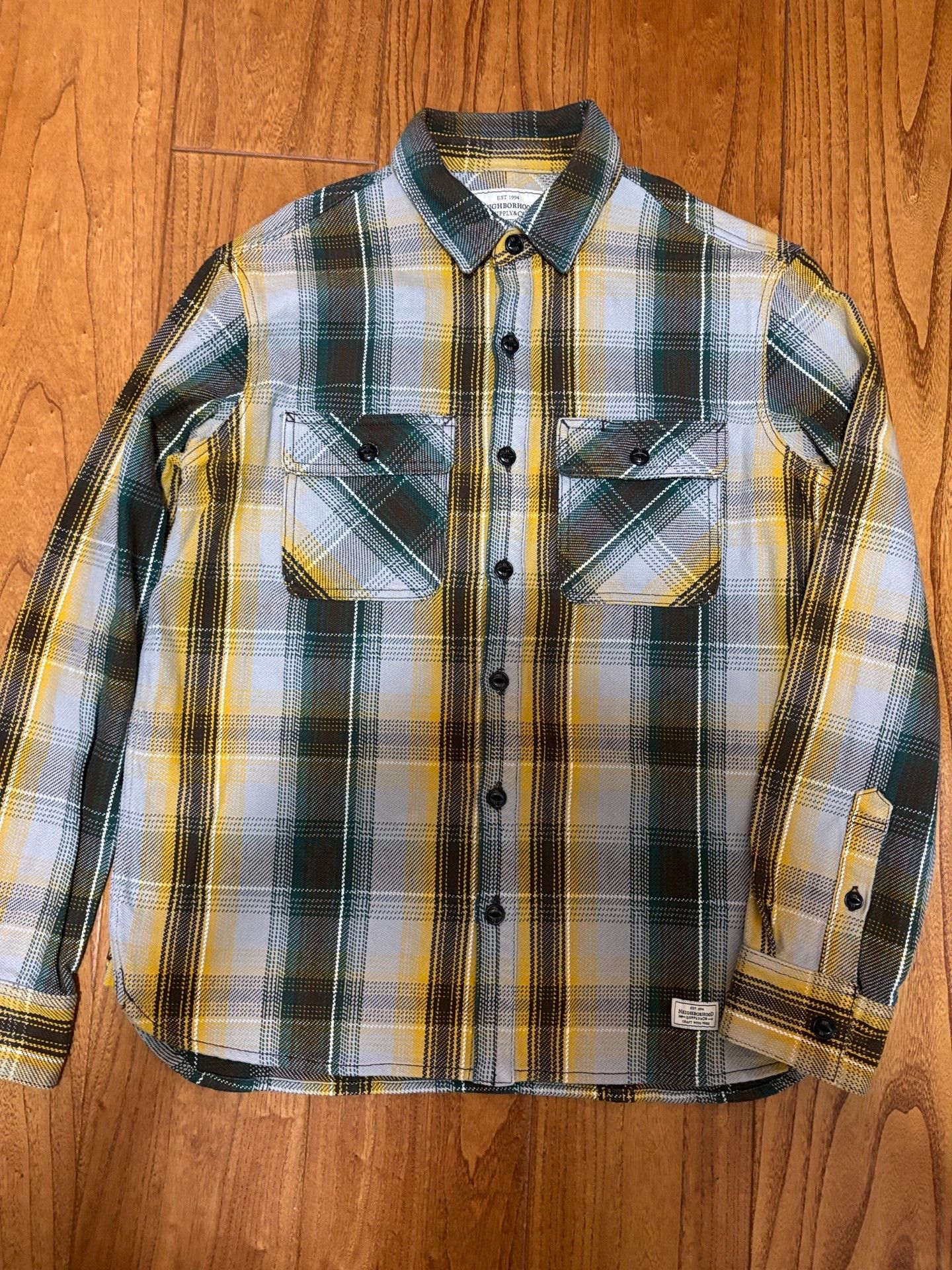 Neighborhood NEIGHBORHOOD CABELLA Plaid C-Shirt Size US L / EU 52-54 / 3 - 1 Thumbnail