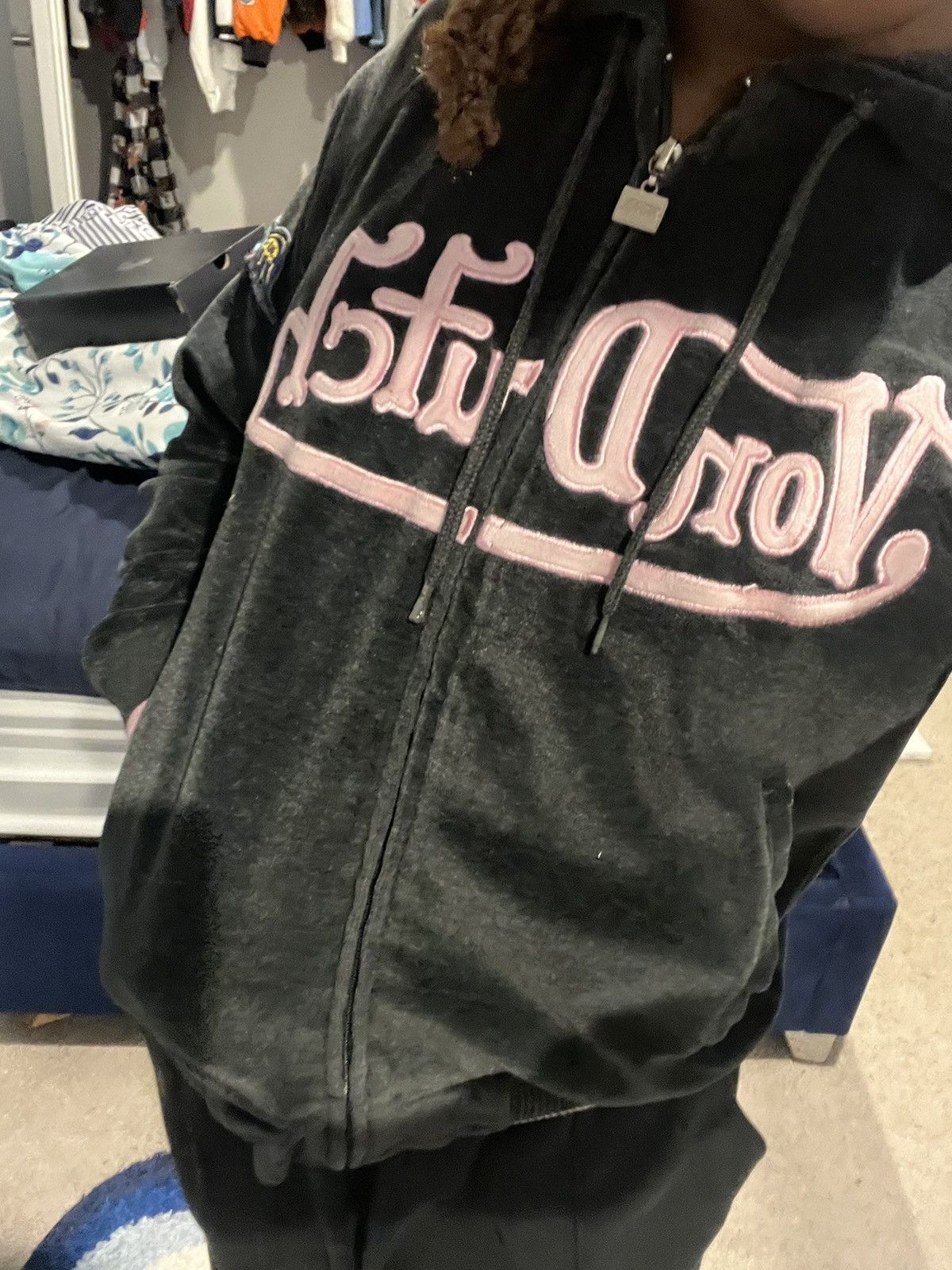 Von dutch zip up