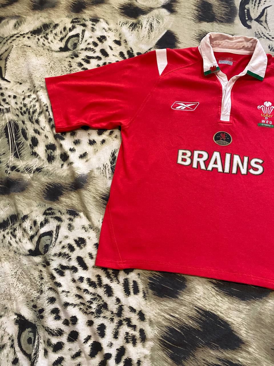 Reebok Wales Rugby Shirt VINTAGE REEBOK JERSEY Size US M / EU 48-50 / 2 - 3 Thumbnail