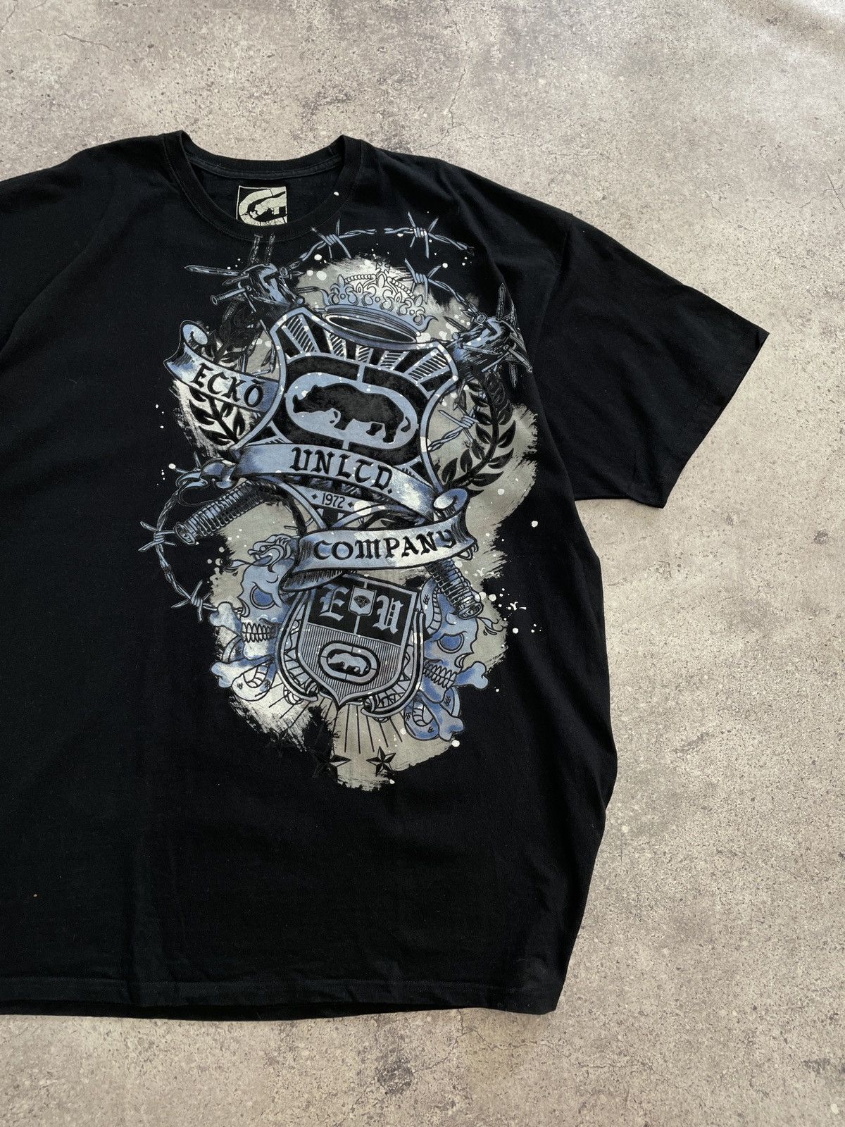 Ecko Unltd. Vintage Ecko Unltd Over Print Tee Y2K Skate T-shirt 00s Size US XXL / EU 58 / 5 - 4 Thumbnail