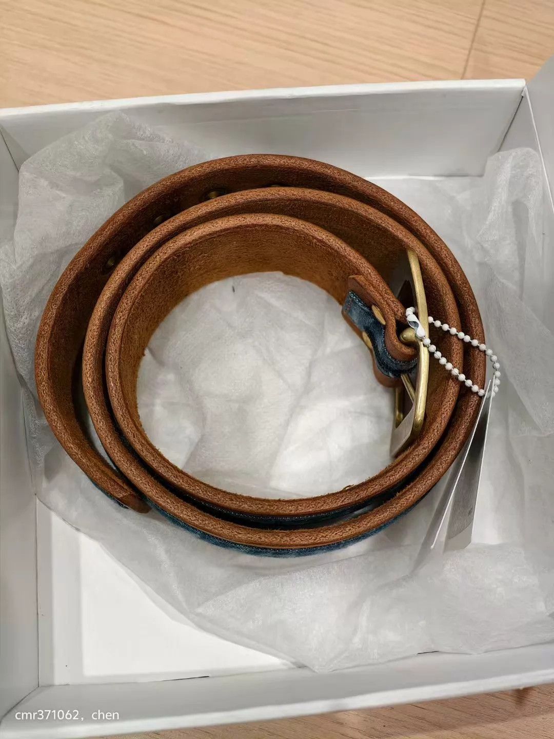 Visvim visvim 13aw nimes belt 40mm brown w34 Size ONE SIZE - 9 Thumbnail