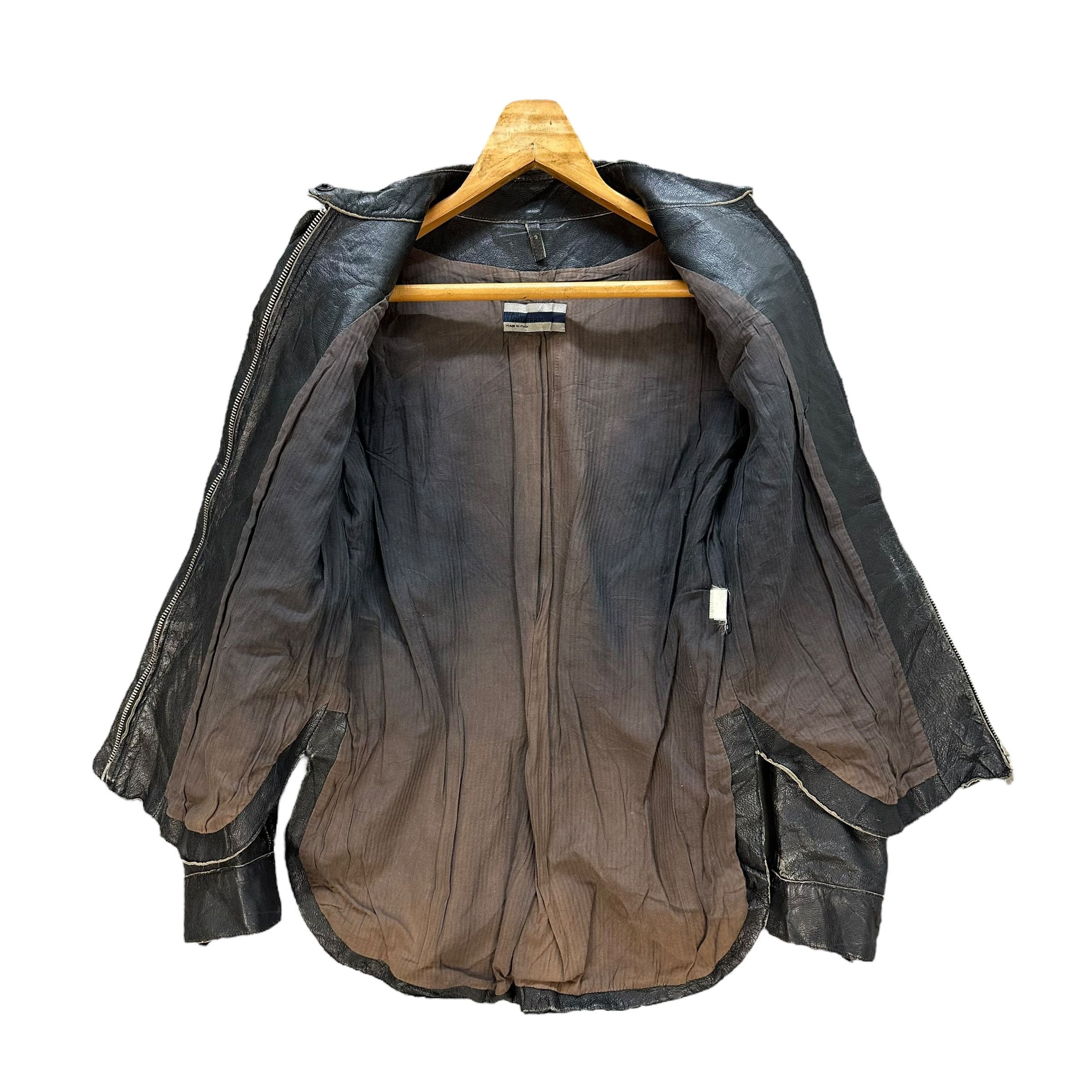 Vintage MARCO TAGLIAFERRI Vintage Leather Jacket #012-1426 Size M / US 6-8 / IT 42-44 - 7 Thumbnail