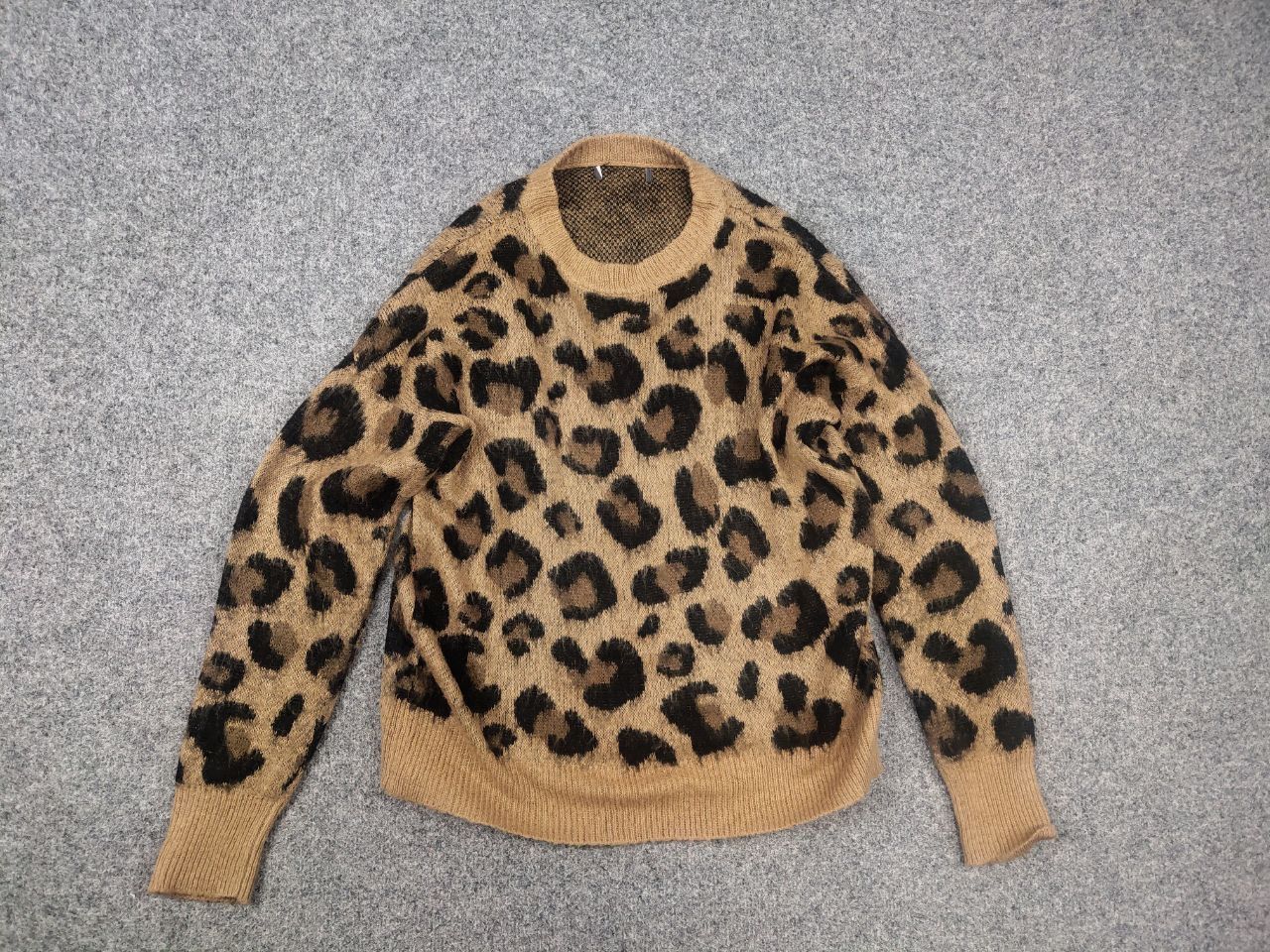 Japanese Brand Vintage leopard Mohair Style Sweater Y2K hysteric style Size US S / EU 44-46 / 1 - 7 Thumbnail