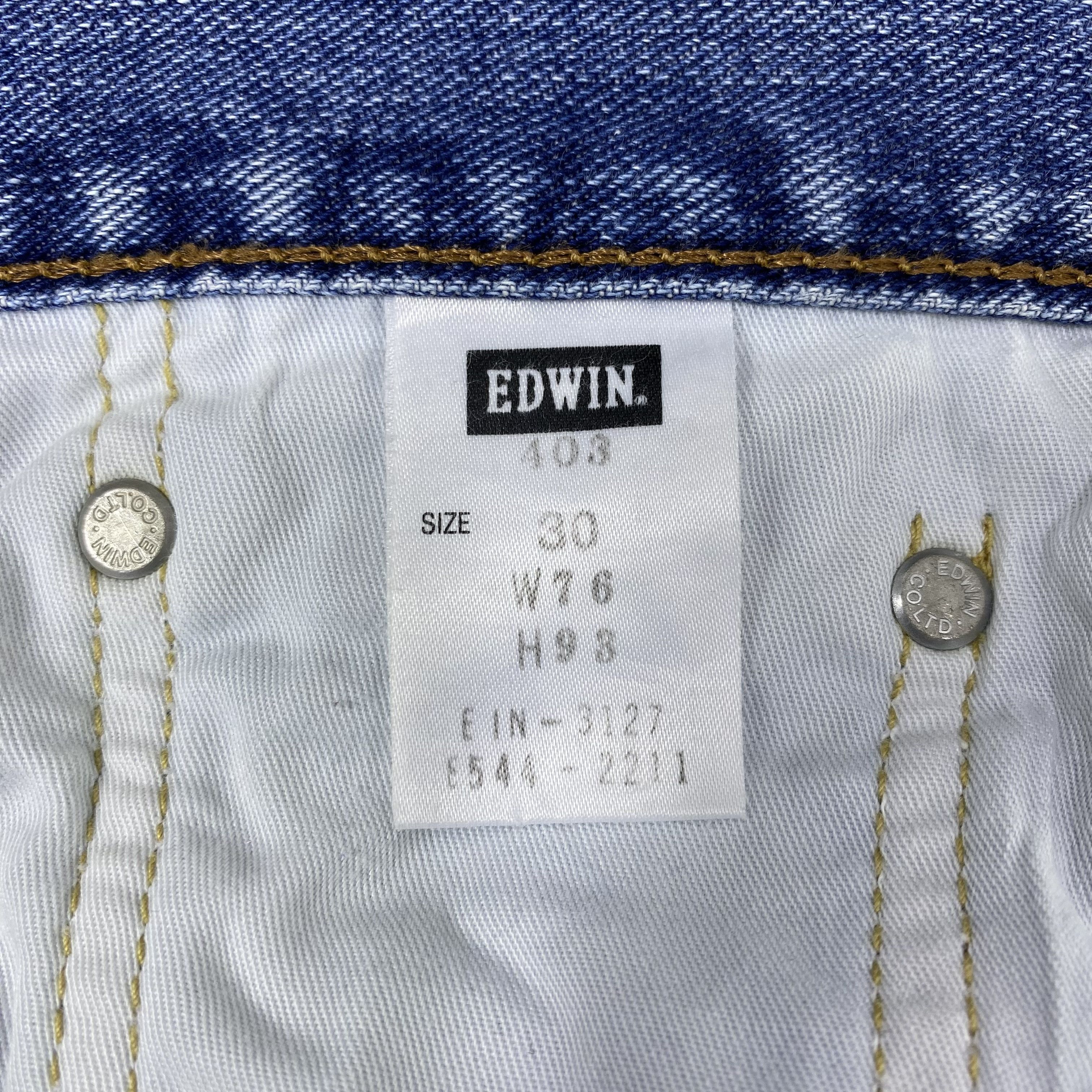 Edwin EDWIN 403 jeans International Basic made in JAPAN-J1153 Size US 32 / EU 48 - 9 Thumbnail