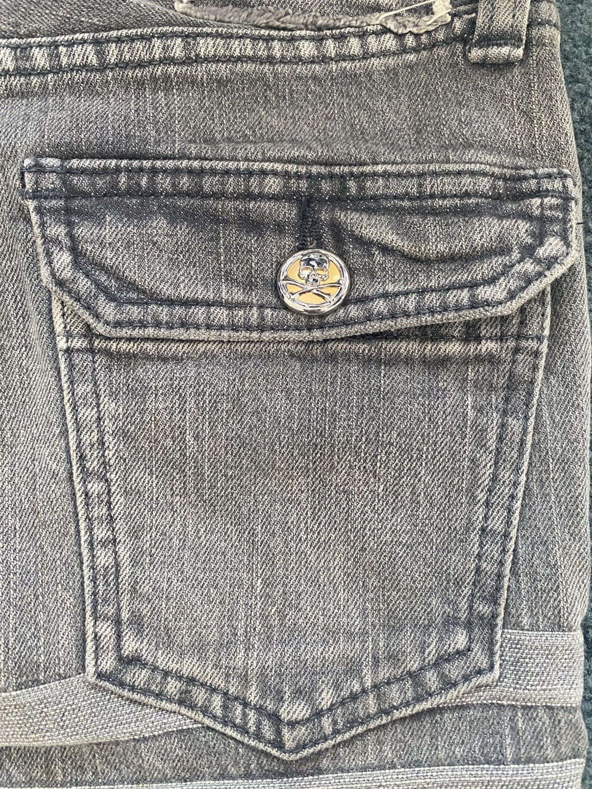 Japanese Brand × Mastermind Japan MASTERMIND JAPAN DISTRESSED DENIM PANTS Size US 30 / EU 46 - 3 Thumbnail