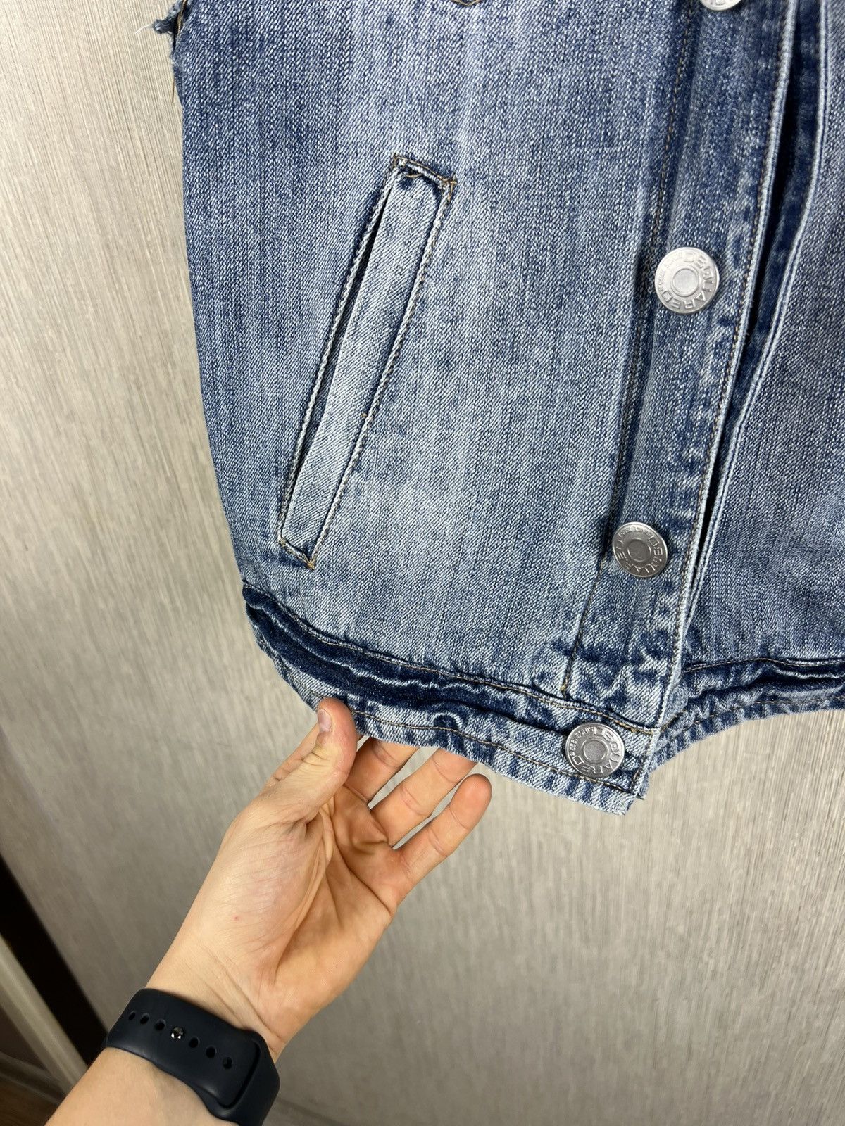 Dsquared2 Archive Dsquared2 denim sleeveless vest zip jacket vintage Size US M / EU 48-50 / 2 - 16 Thumbnail