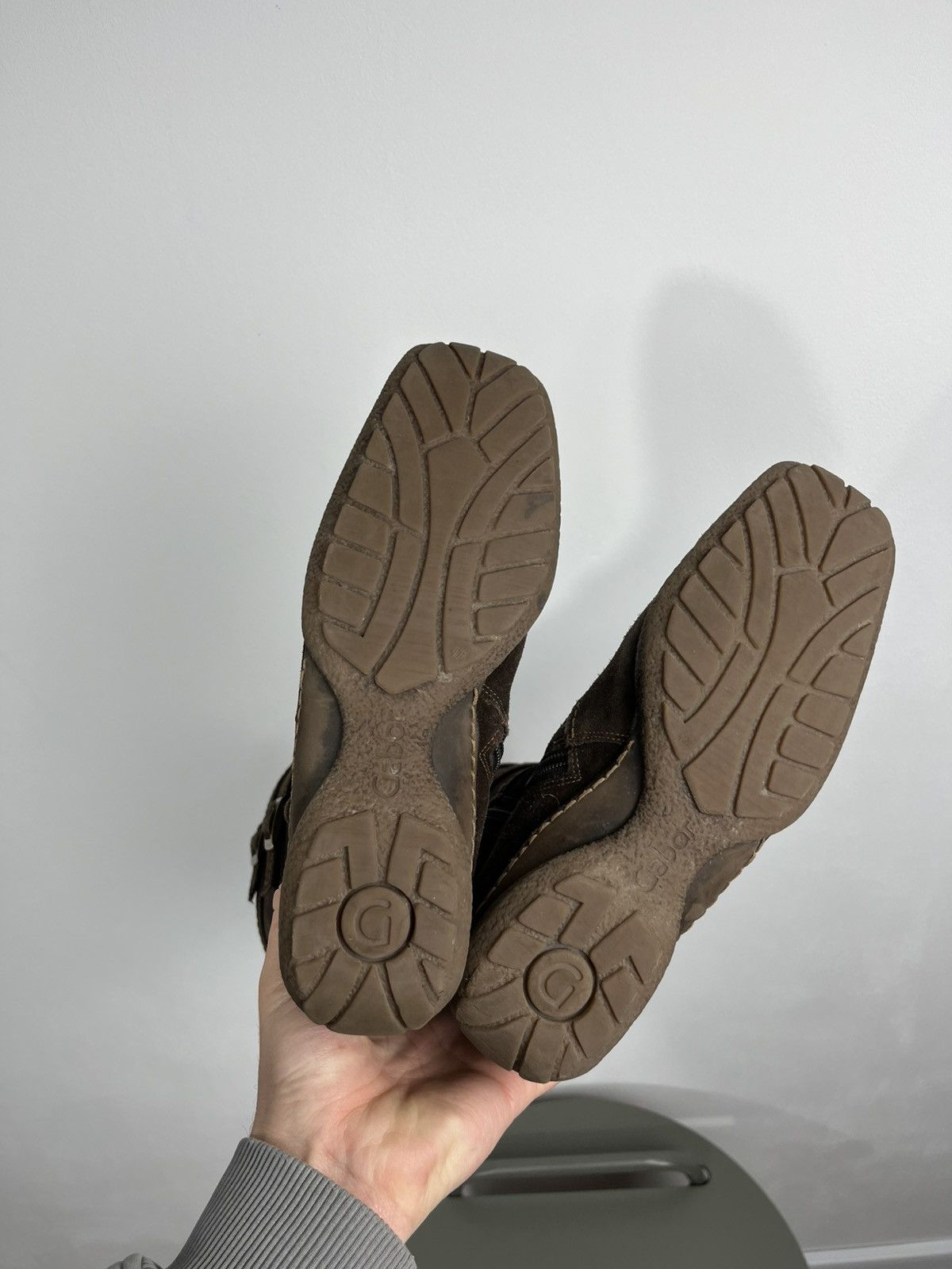 Other Vintage Suede Shearling Lined Buckle Boots EU 36 UK 4.5 Size US 5.5 / IT 35.5 - 10 Thumbnail
