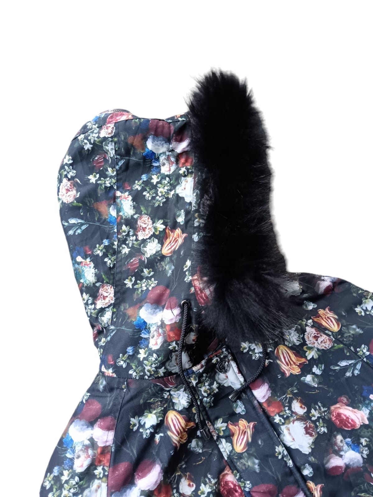 Designer × Japanese Brand × Mila Schon Mila schon real fur all over print puffer jacket Size US M / EU 48-50 / 2 - 6 Thumbnail