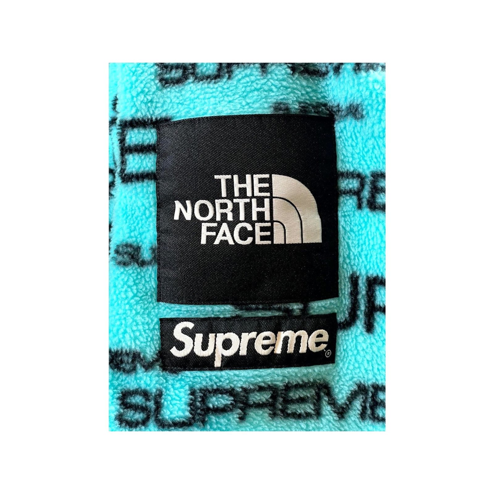 Supreme Supreme "TNF Steep Tech Sherpa Fleece" Blue & Black Jacket Size US XL / EU 56 / 4 - 5 Thumbnail