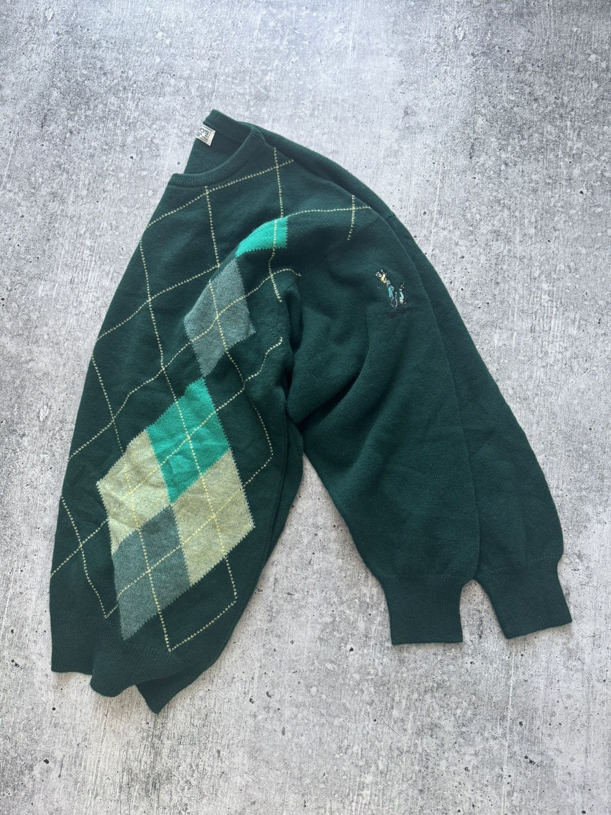 Burberry Burberrys Rare Vintage Sweater Luxury Lambswool knitwear Size US L / EU 52-54 / 3 - 4 Thumbnail