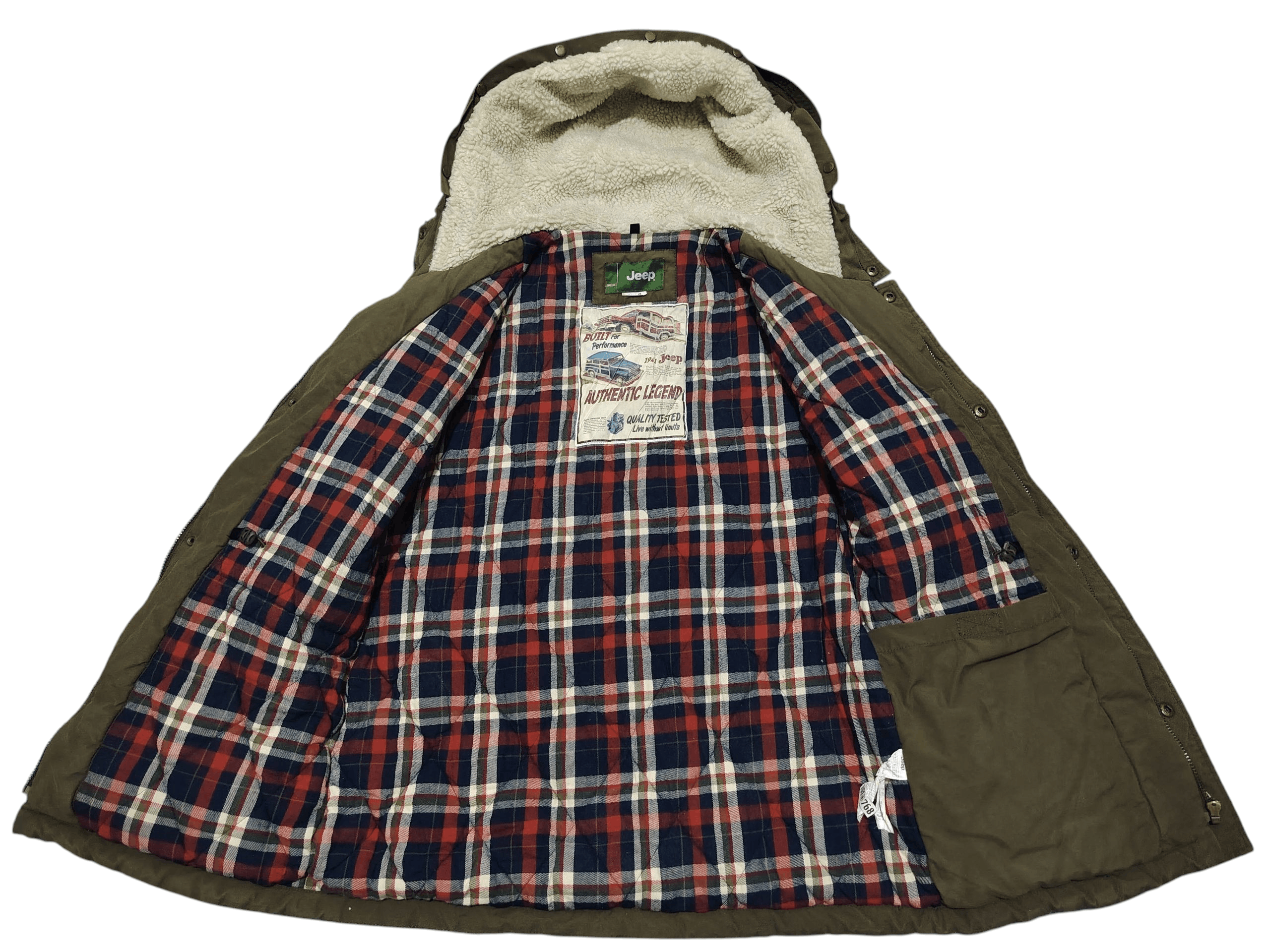 Japanese Brand Vtg Japanese Jeep Jacket Military Style Jakcet Size US XL / EU 56 / 4 - 9 Thumbnail