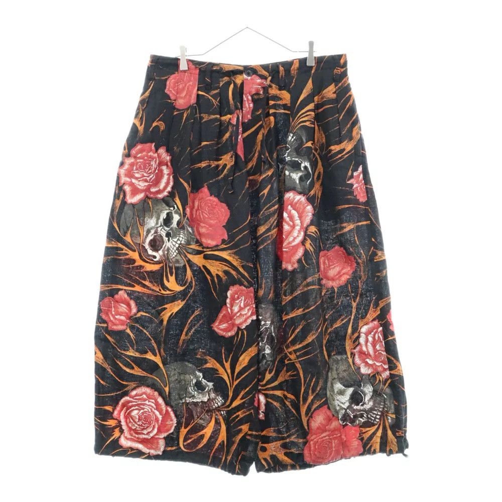 Yohji Yamamoto BLACK Scandal Yohji Yamamoto 19SS Skull Print Baloon Pants Size US 35 - 1 Thumbnail