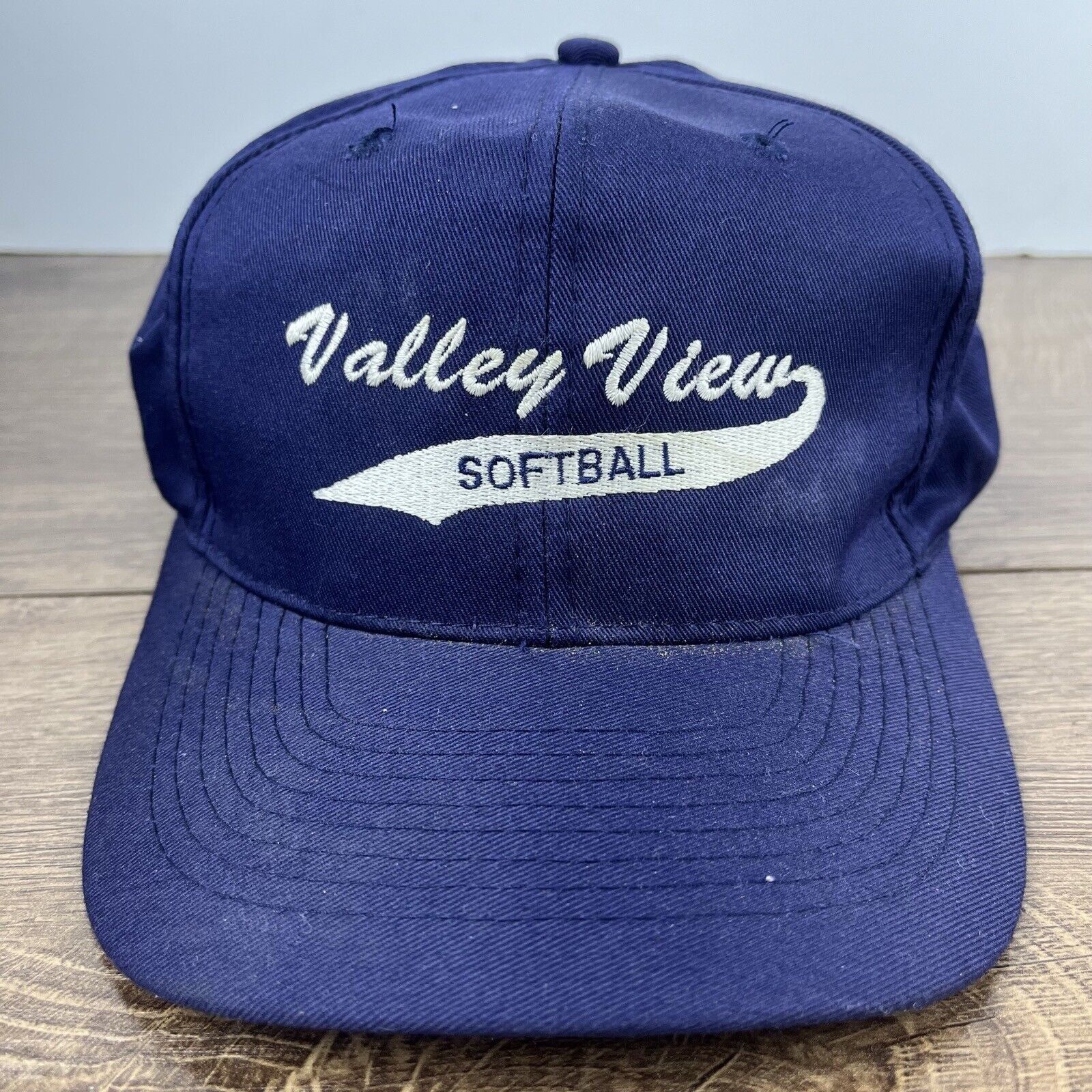 Other Valley View Softball Hat Blue Snapback Cap Adjustable Blue A Size ONE SIZE - 5 Thumbnail