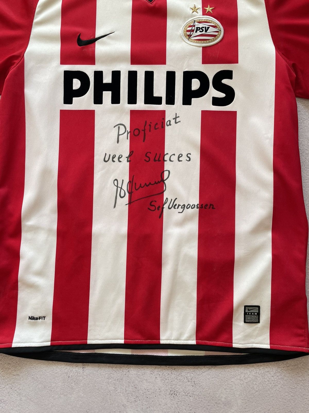 Nike × Vintage NIKE PSV EINDHOVEN 2008 2010 SOCCER Size US L / EU 52-54 / 3 - 5 Thumbnail