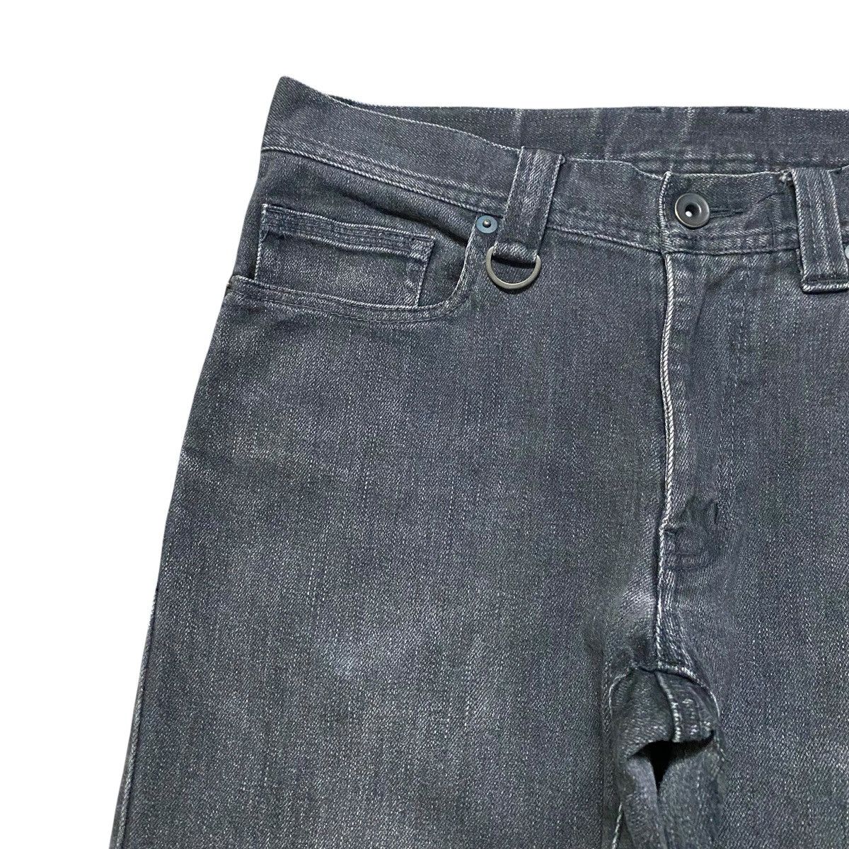 Tete Homme TETE HOMME Black Denim Slim Jeans Size US 30 / EU 46 - 4 Thumbnail