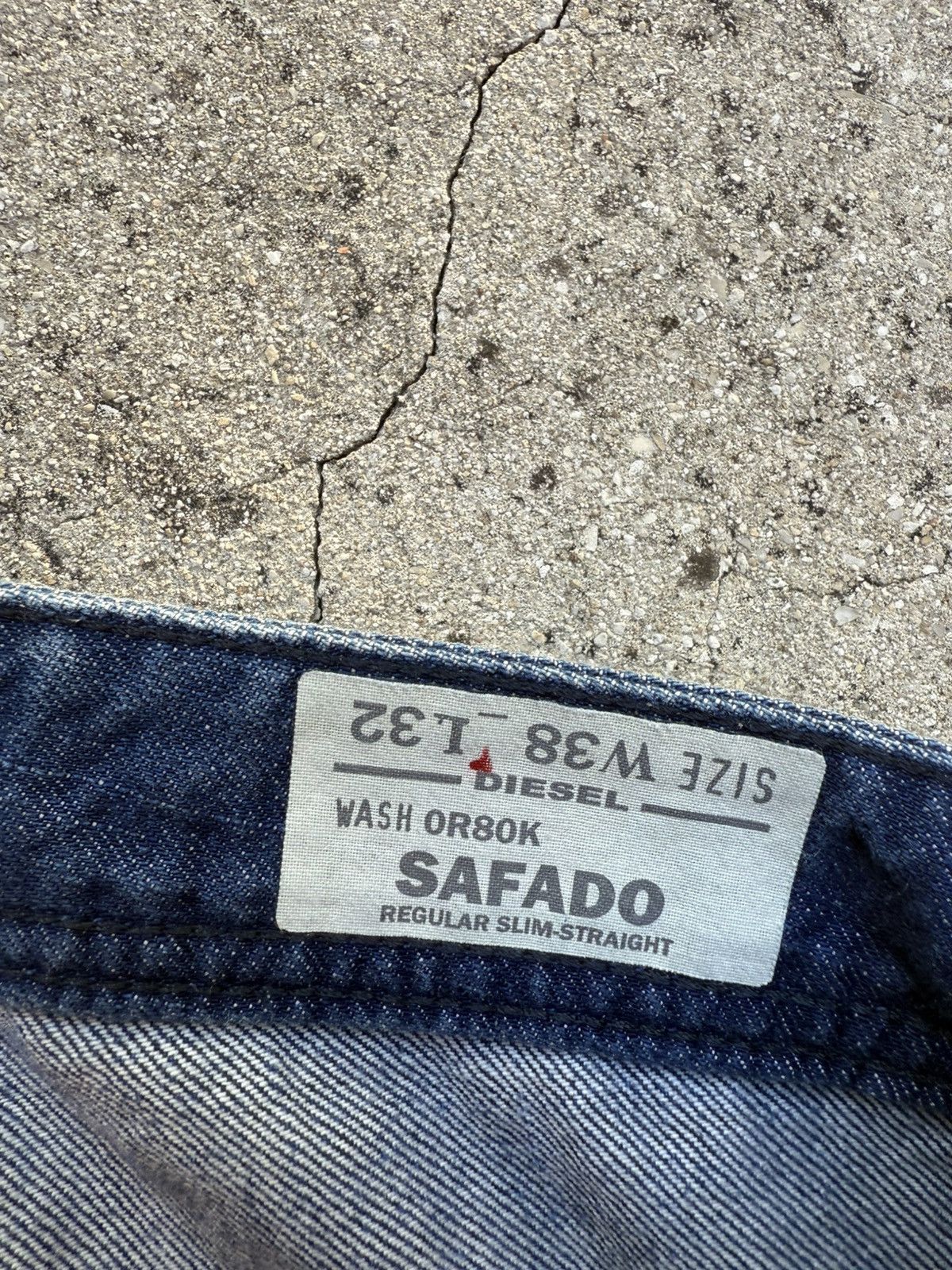 Diesel Y2K Diesel Safado Regular Straight Jeans Button Fly Denim Size US 38 / EU 54 - 3 Thumbnail