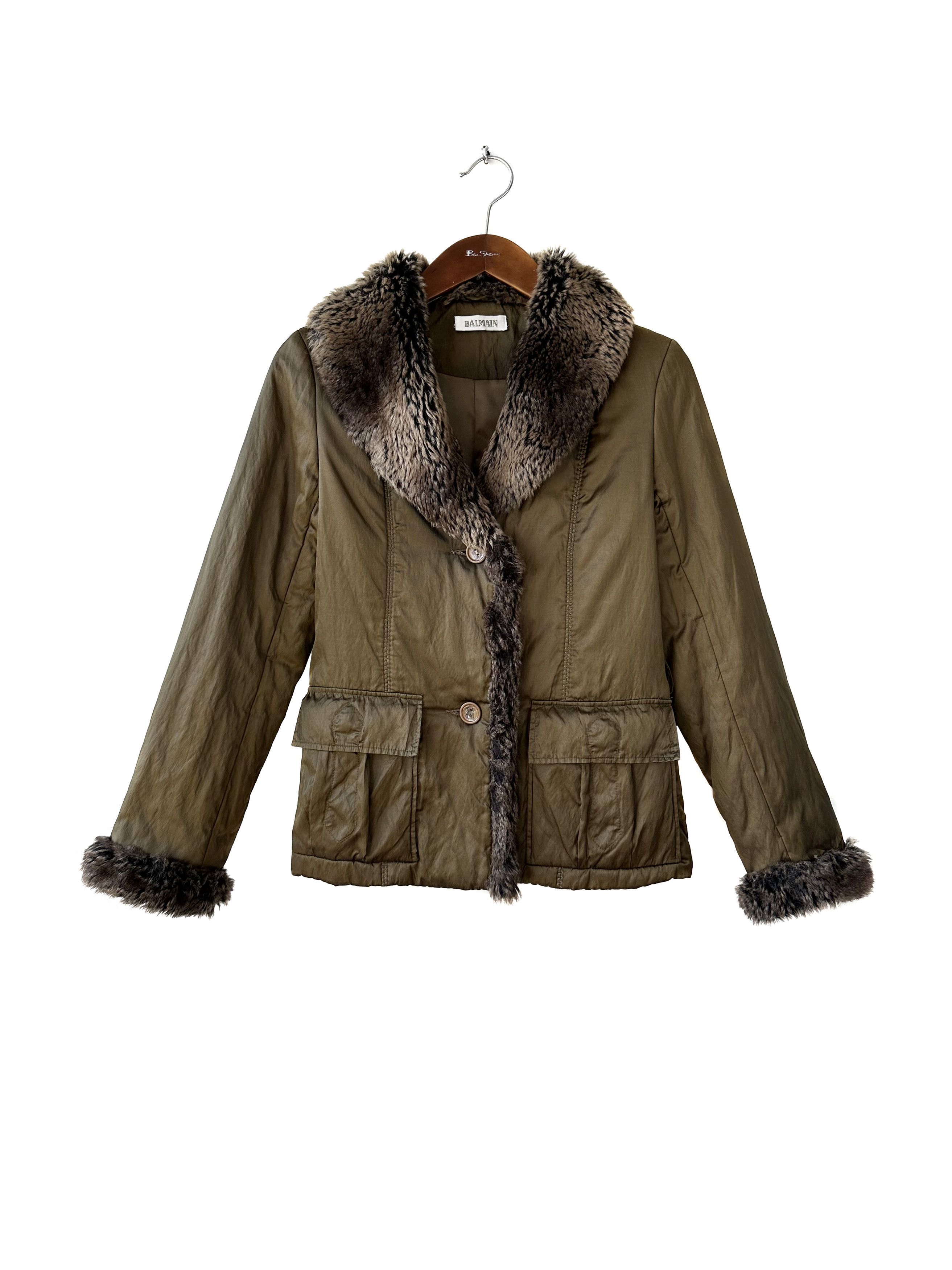 Chemisier Bohème Vintage BALMAIN En Soie Tie-Dye - Taille FR38, Occasion Très Bon État