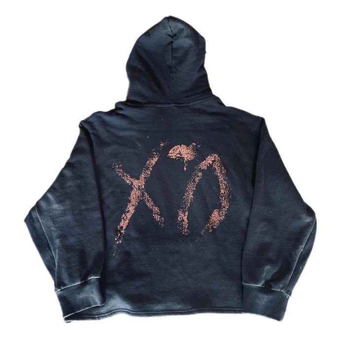 Streetwear XO The Weeknd MDM “Red Pills” Oversized Hoodie Sweatshirt ...